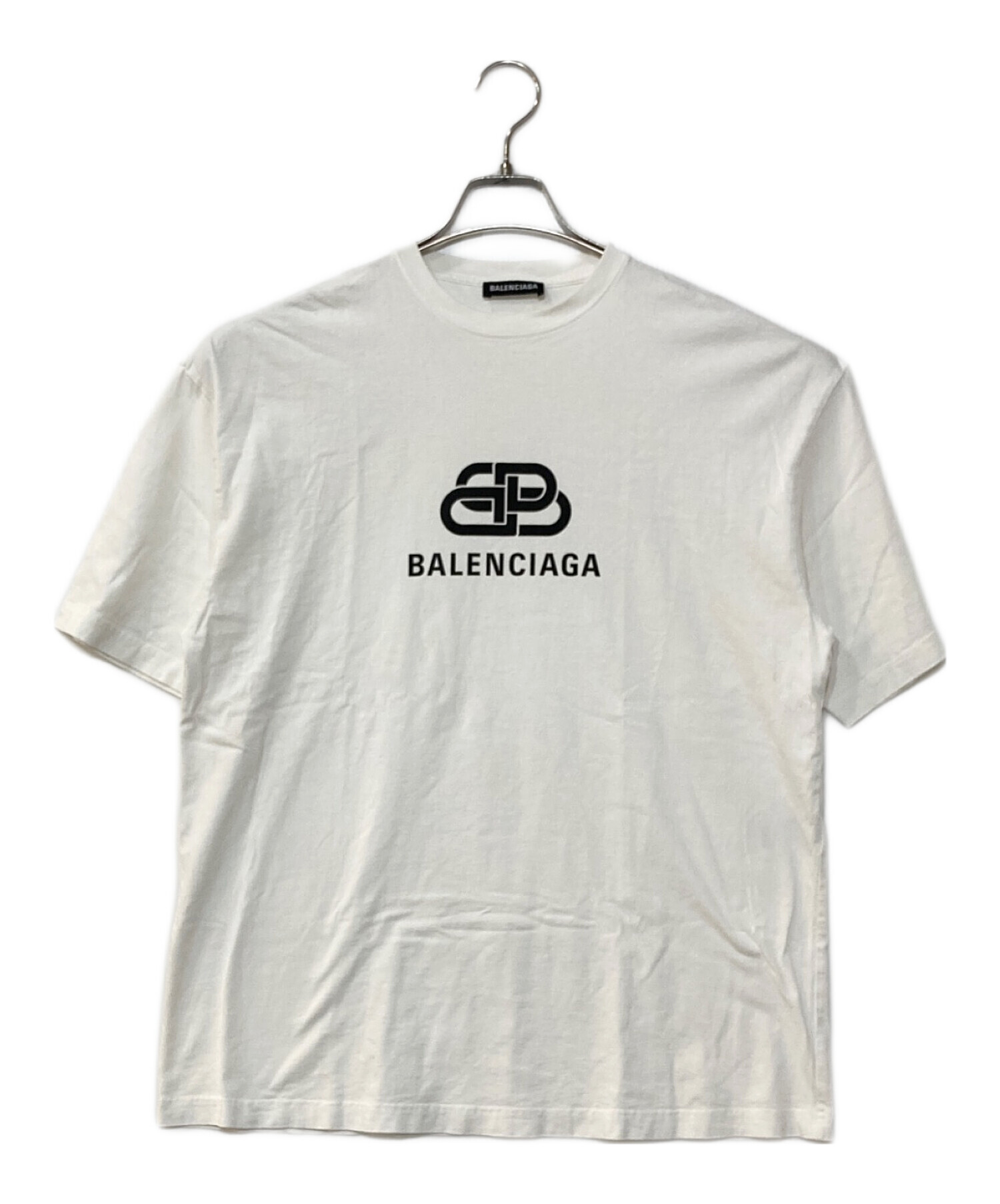 中古・古着通販】BALENCIAGA (バレンシアガ) BBロゴプリントTシャツ