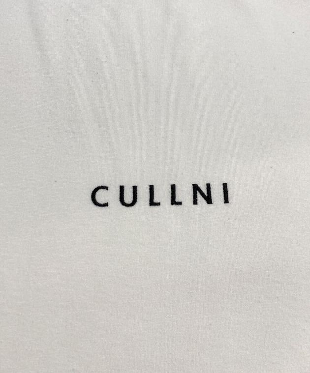 中古・古着通販】CULLNI (クルニ) Logo Embroidery Long Tee ホワイト