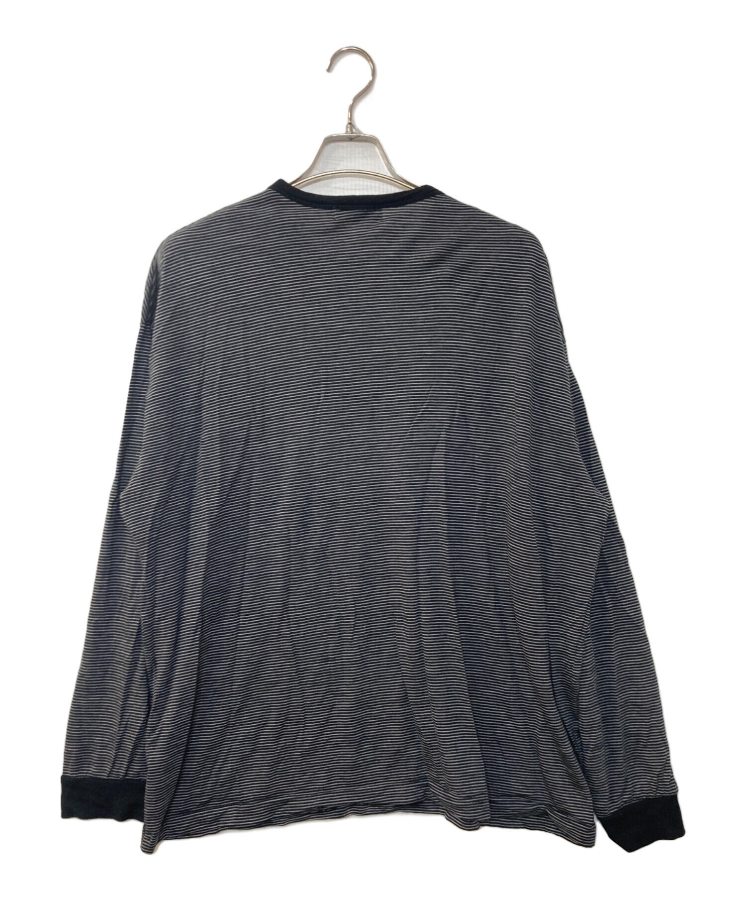 中古・古着通販】Graphpaper (グラフペーパー) Wool Border L/S Tee 