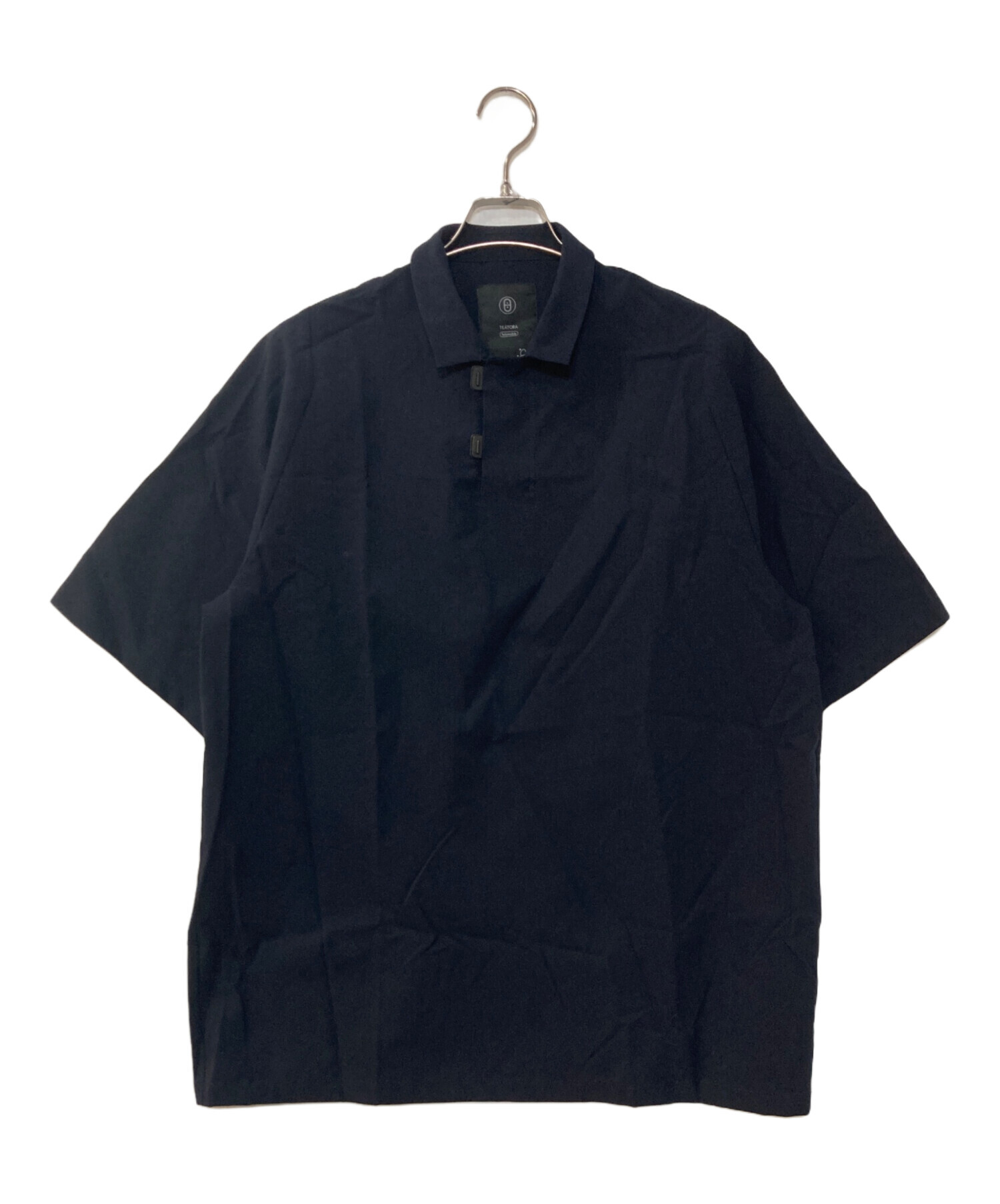 中古・古着通販】teatora (テアトラ) CAPSULESNAP POLO SHIRT ネイビー