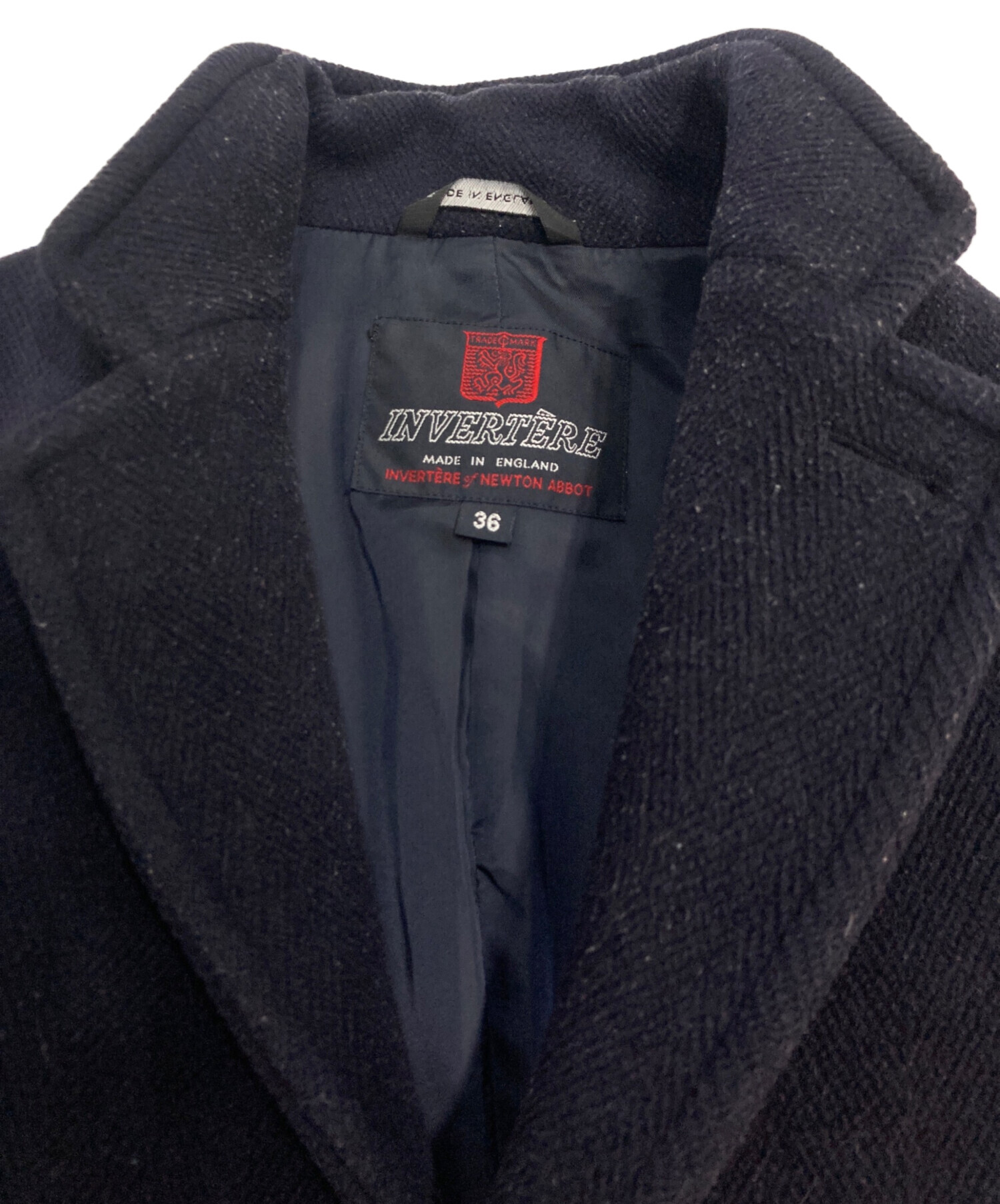 中古・古着通販】INVERTERE (インバーティア) スタンドカラーコート 