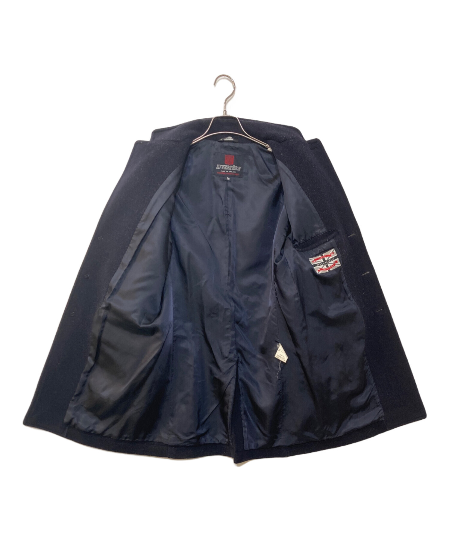 中古・古着通販】INVERTERE (インバーティア) スタンドカラーコート 