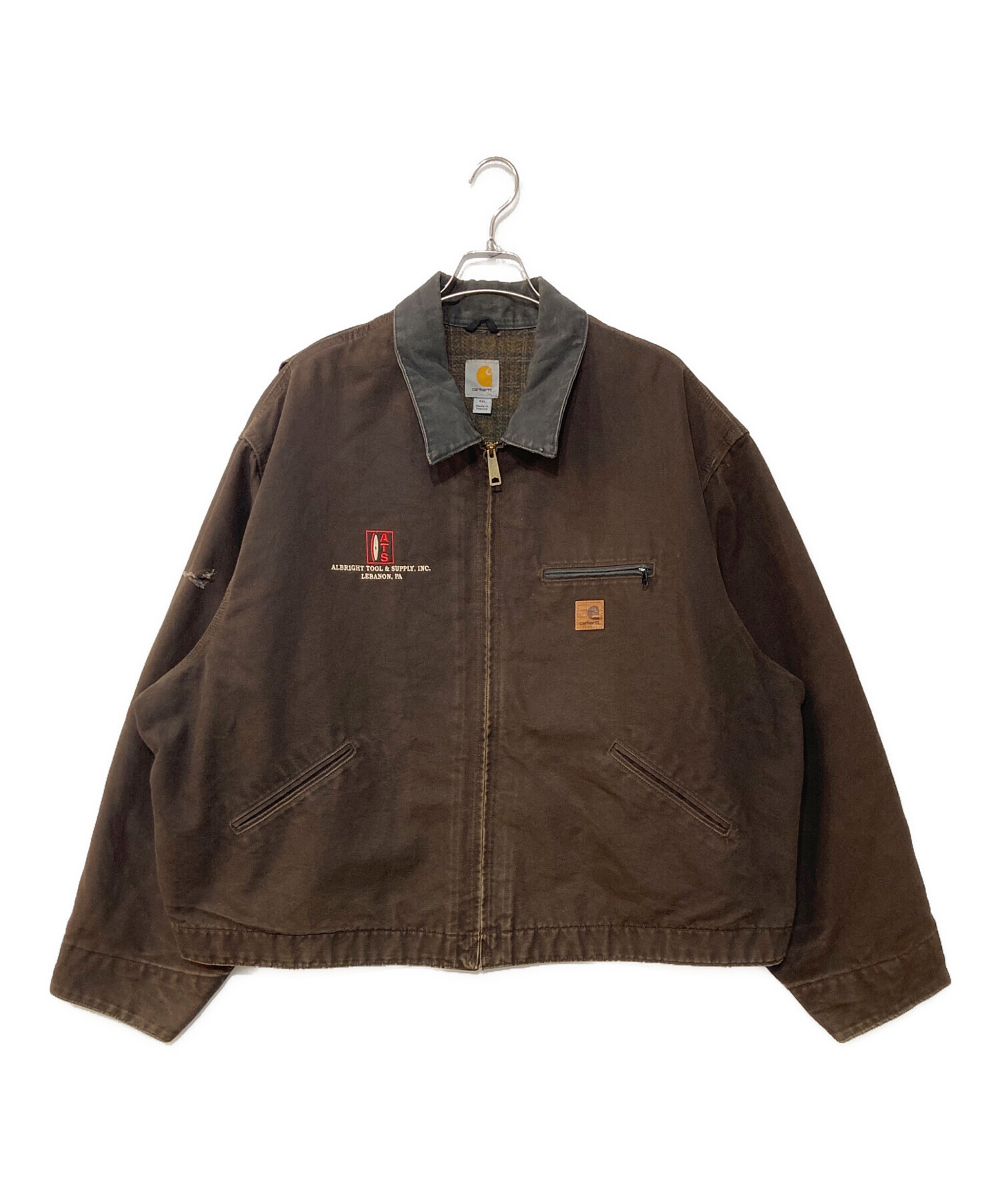 中古・古着通販】CarHartt (カーハート) 企業刺繍デトロイトジャケット