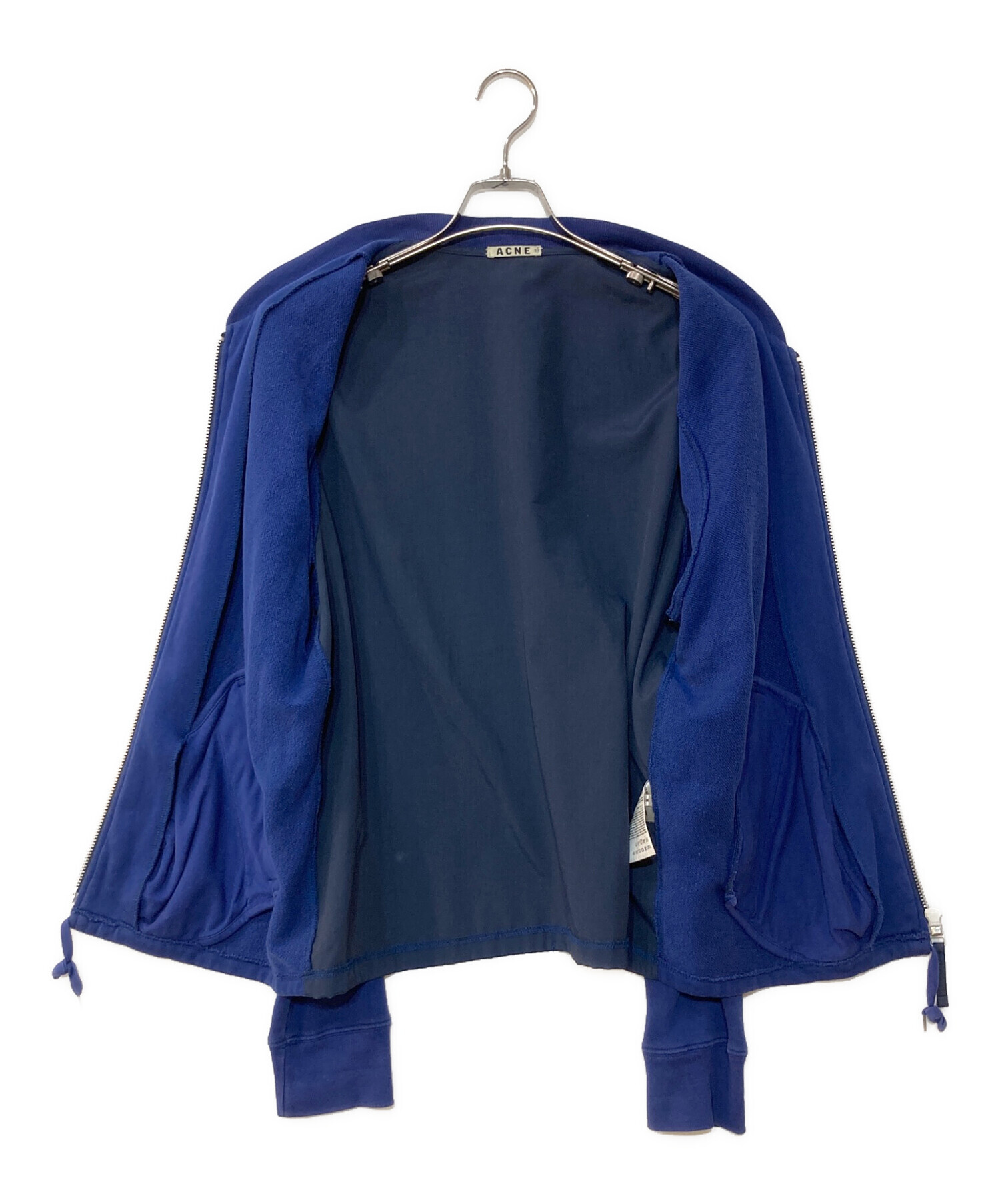 中古・古着通販】Acne (アクネ) ジップアップジャケット ブルー サイズ