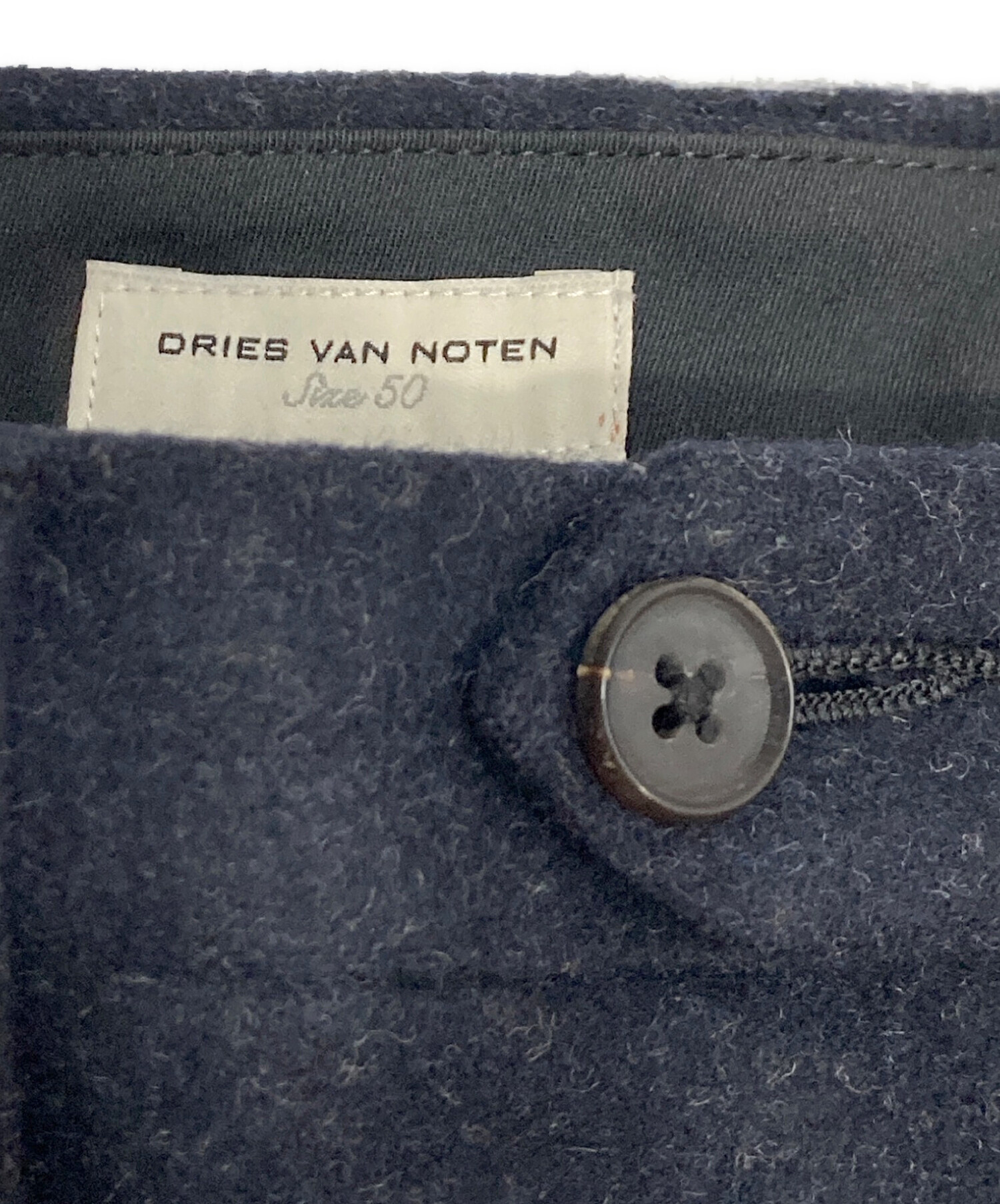 中古・古着通販】DRIES VAN NOTEN (ドリスヴァンノッテン) wool slacks
