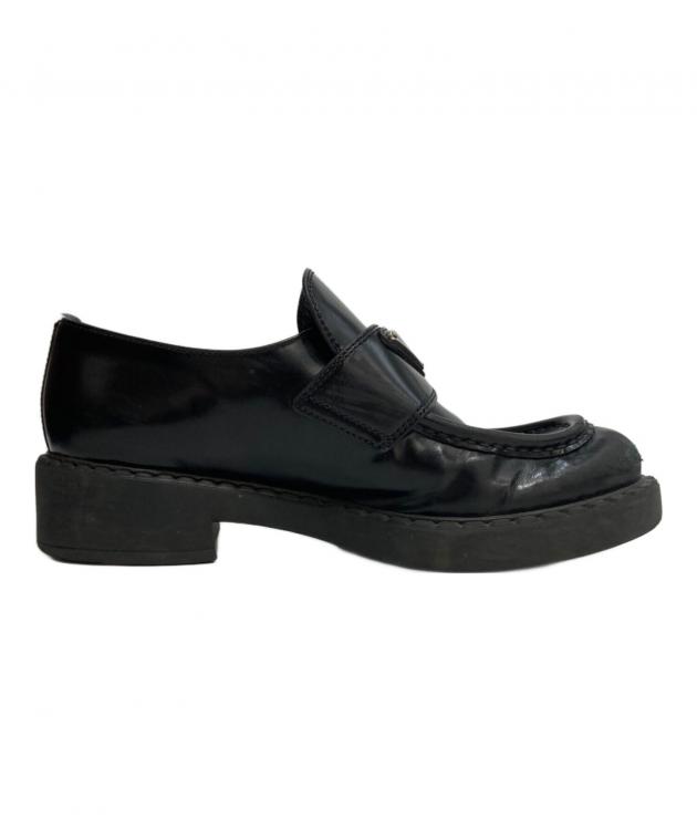 中古・古着通販】PRADA (プラダ) チョコレートブラッシュドレザーロ 