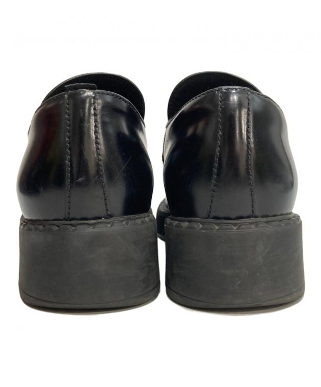 中古・古着通販】PRADA (プラダ) チョコレートブラッシュドレザーロ