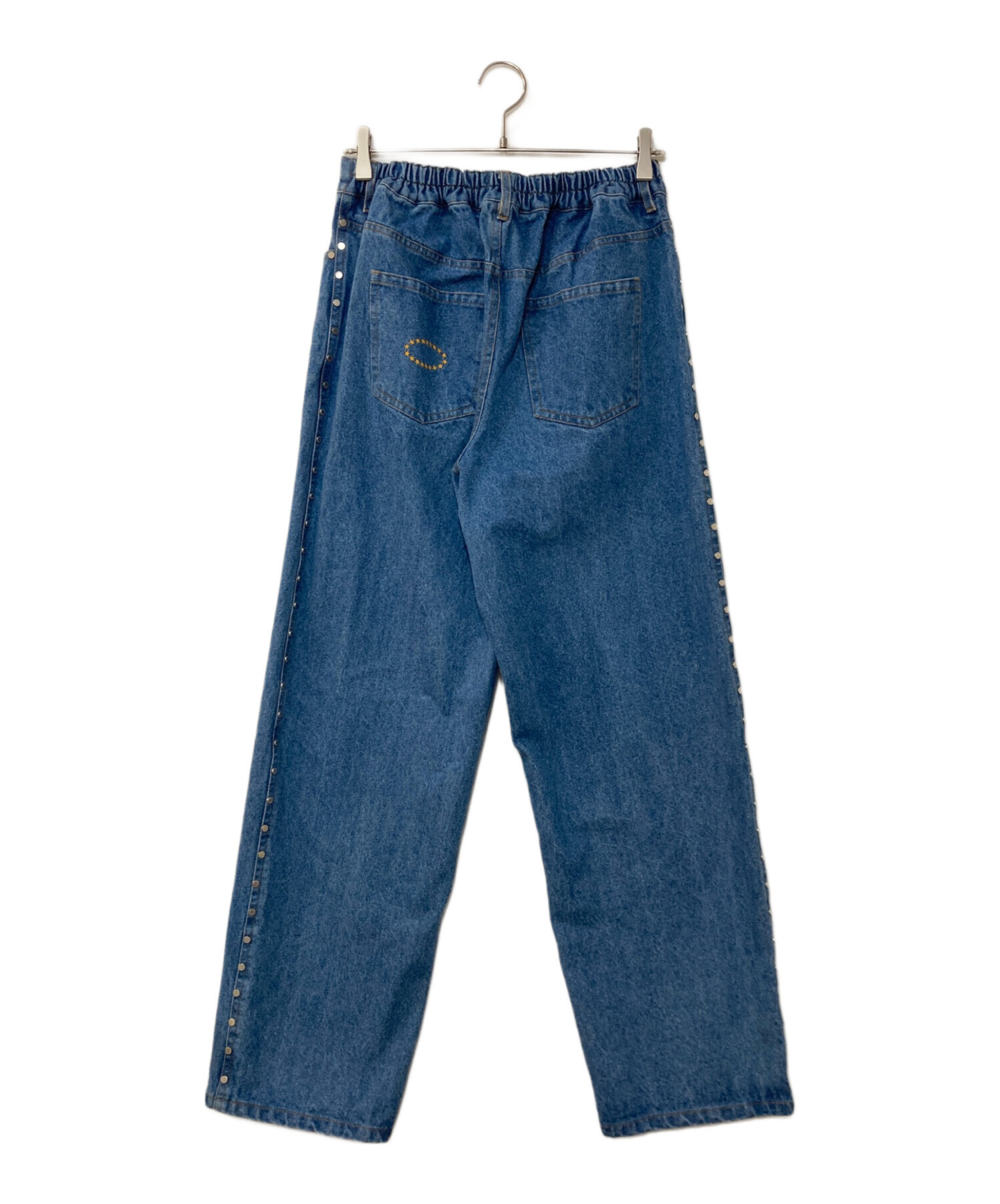 中古・古着通販】AFB (エーエフビー) STRAIGHT STUDDED PANTS