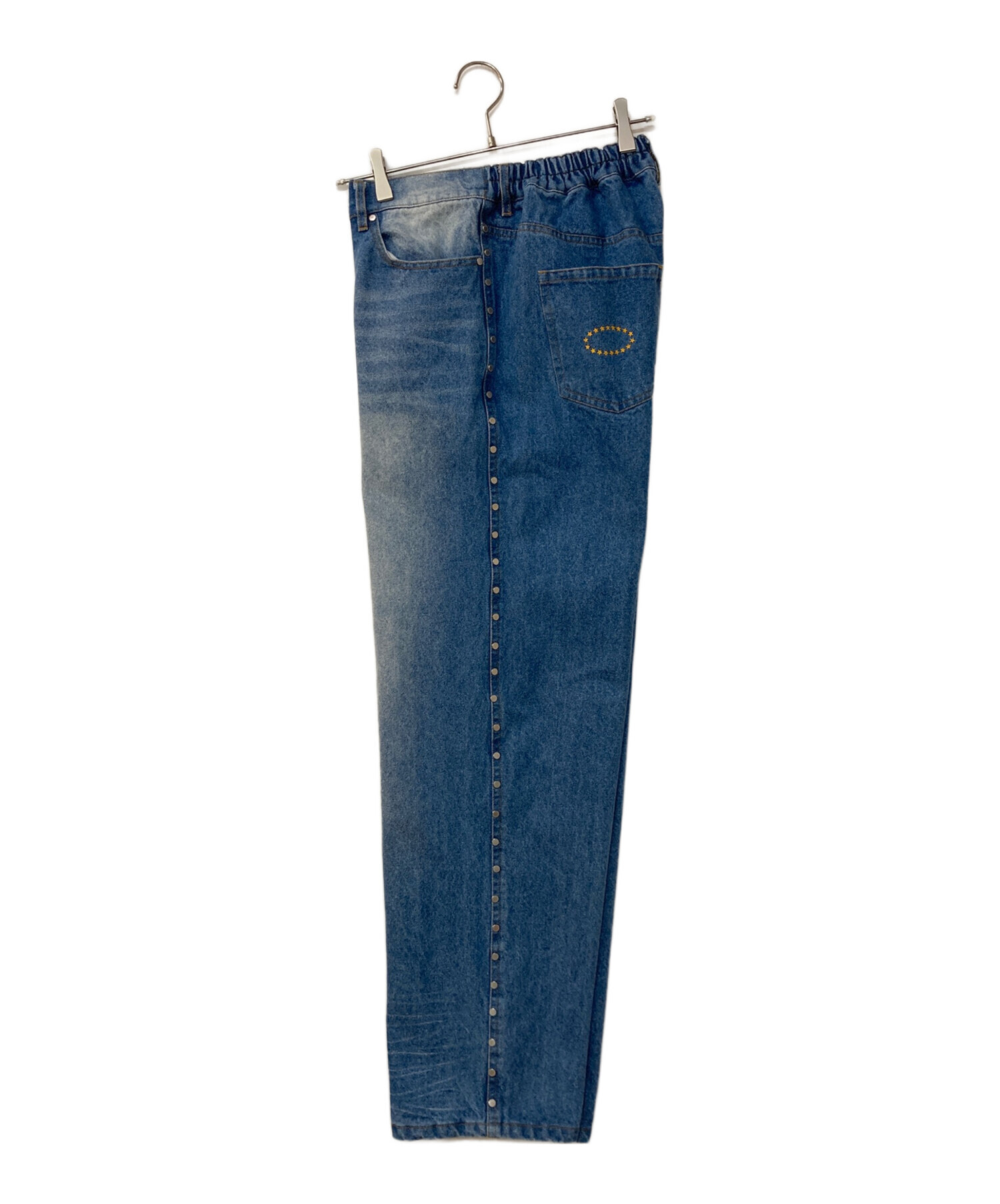 中古・古着通販】AFB (エーエフビー) STRAIGHT STUDDED PANTS