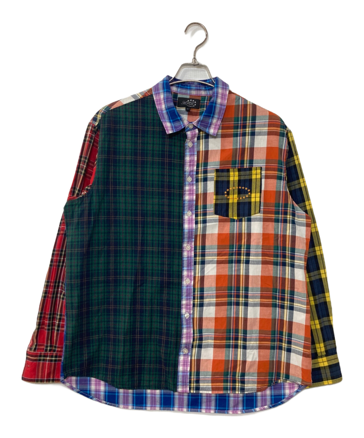 中古・古着通販】AFB (エーエフビー) MULTI COLOR SHIRTS マルチカラー