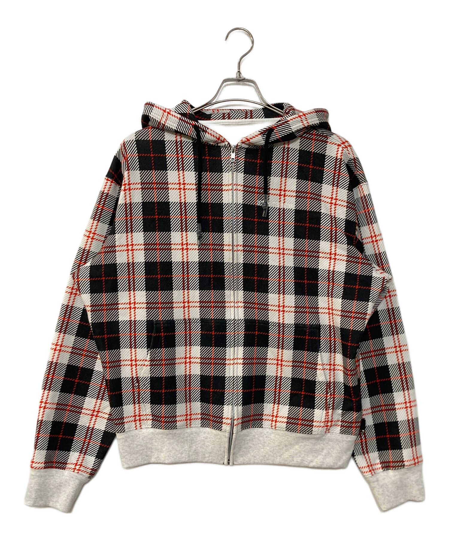 中古・古着通販】ICE &TECHNO (アイスアンドテクノ) TARTAN ZIP HOOD