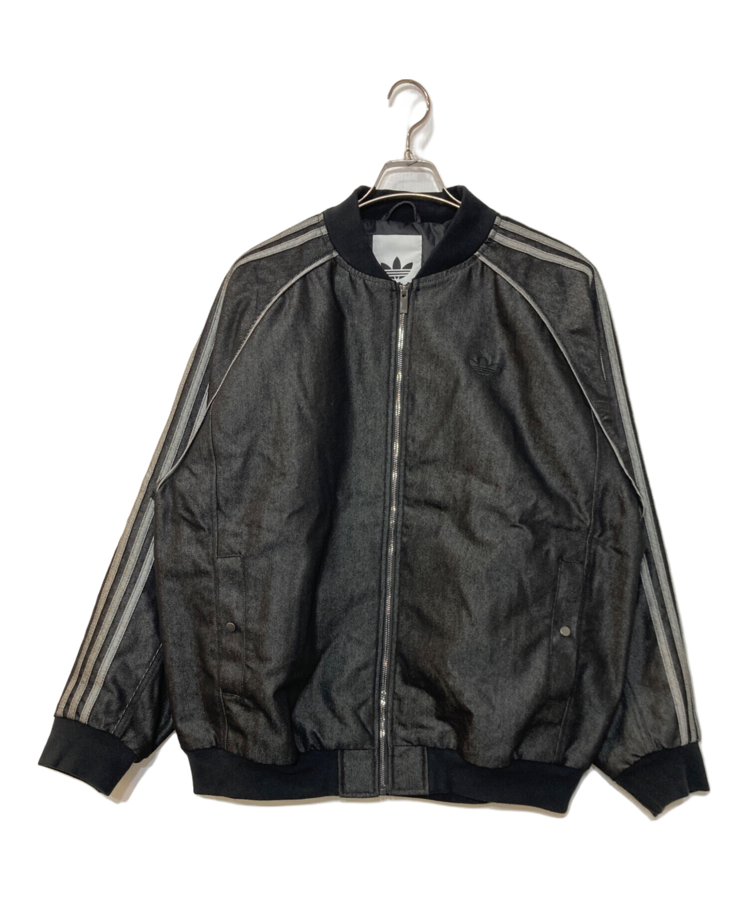 アディダス デニムジャケット XL 中古・古着通販】adidas (アディダス) デニムジャケット ブラック