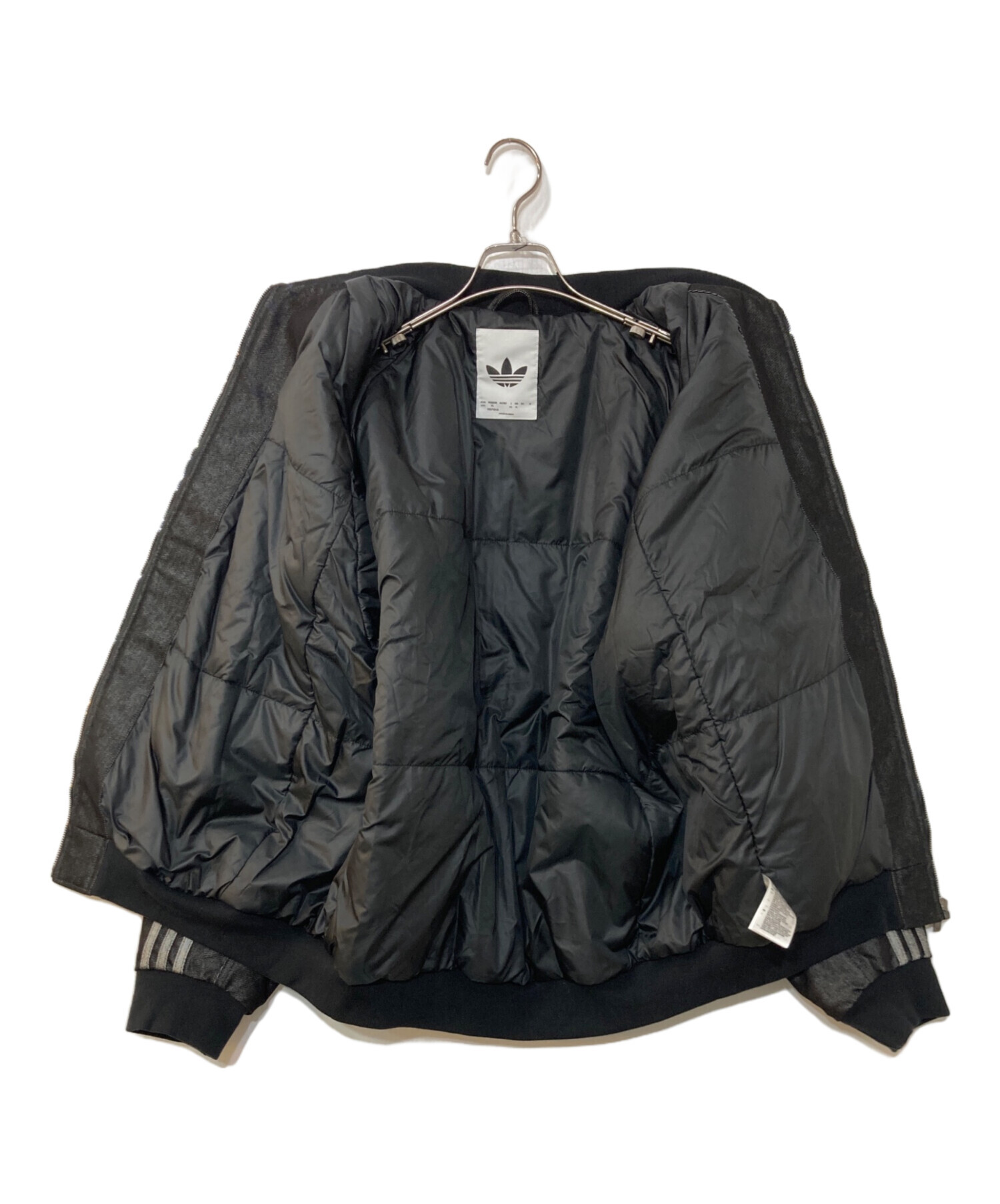 未使用　adidas デニムジャケット　2XL 中古・古着通販】adidas (アディダス) デニムジャケット ブラック