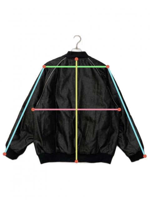 中古・古着通販】adidas (アディダス) デニムジャケット ブラック
