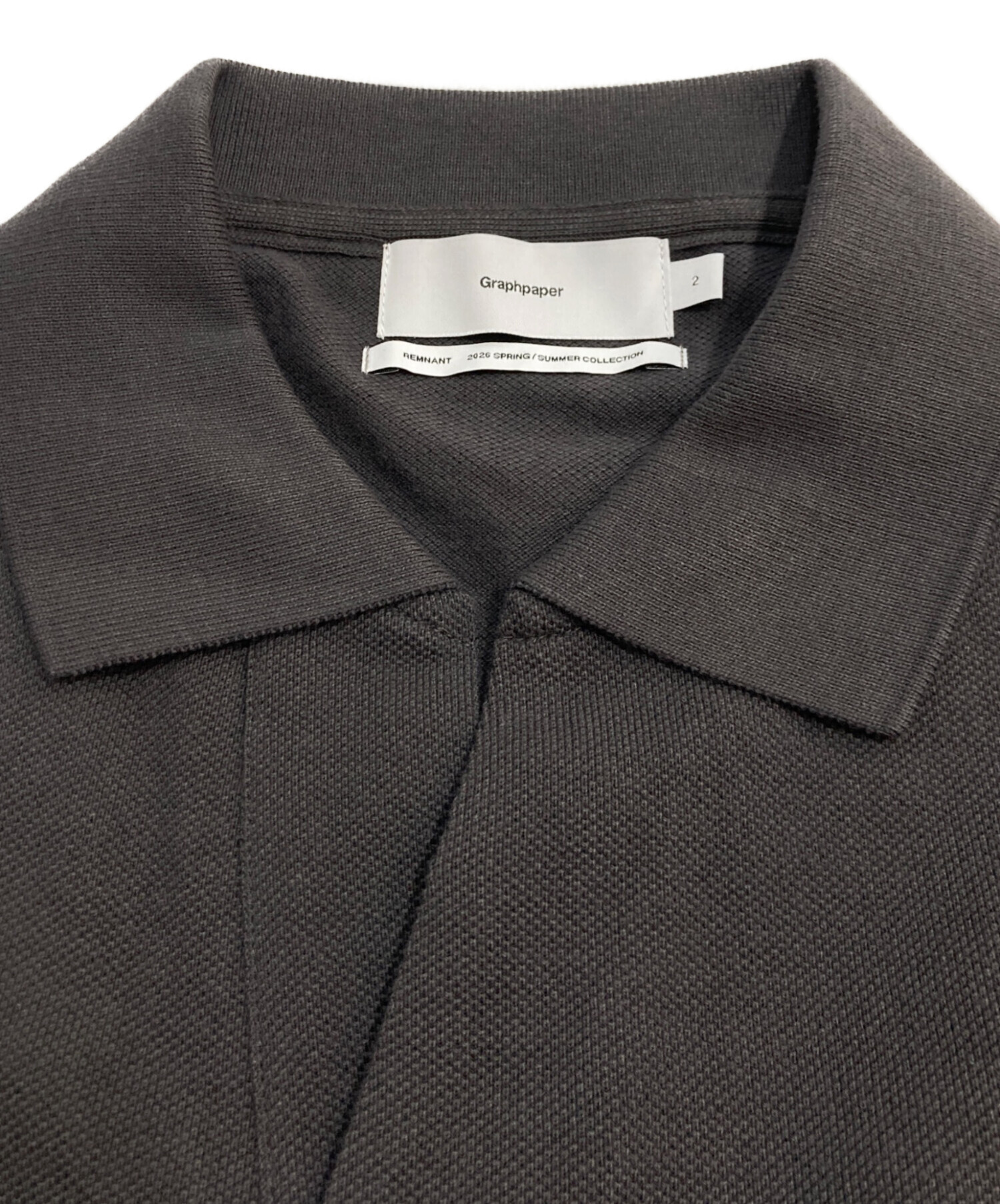 中古・古着通販】Graphpaper (グラフペーパー) Cotton Pique Jersey S