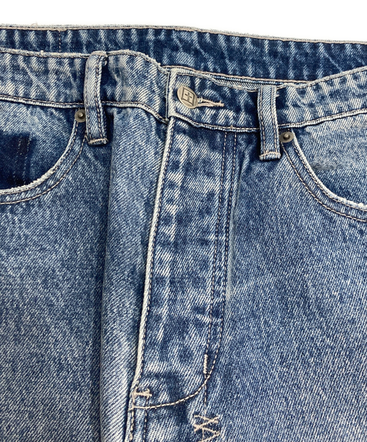 中古・古着通販】Ksubi (スビ) デニムパンツ インディゴ サイズ:不明