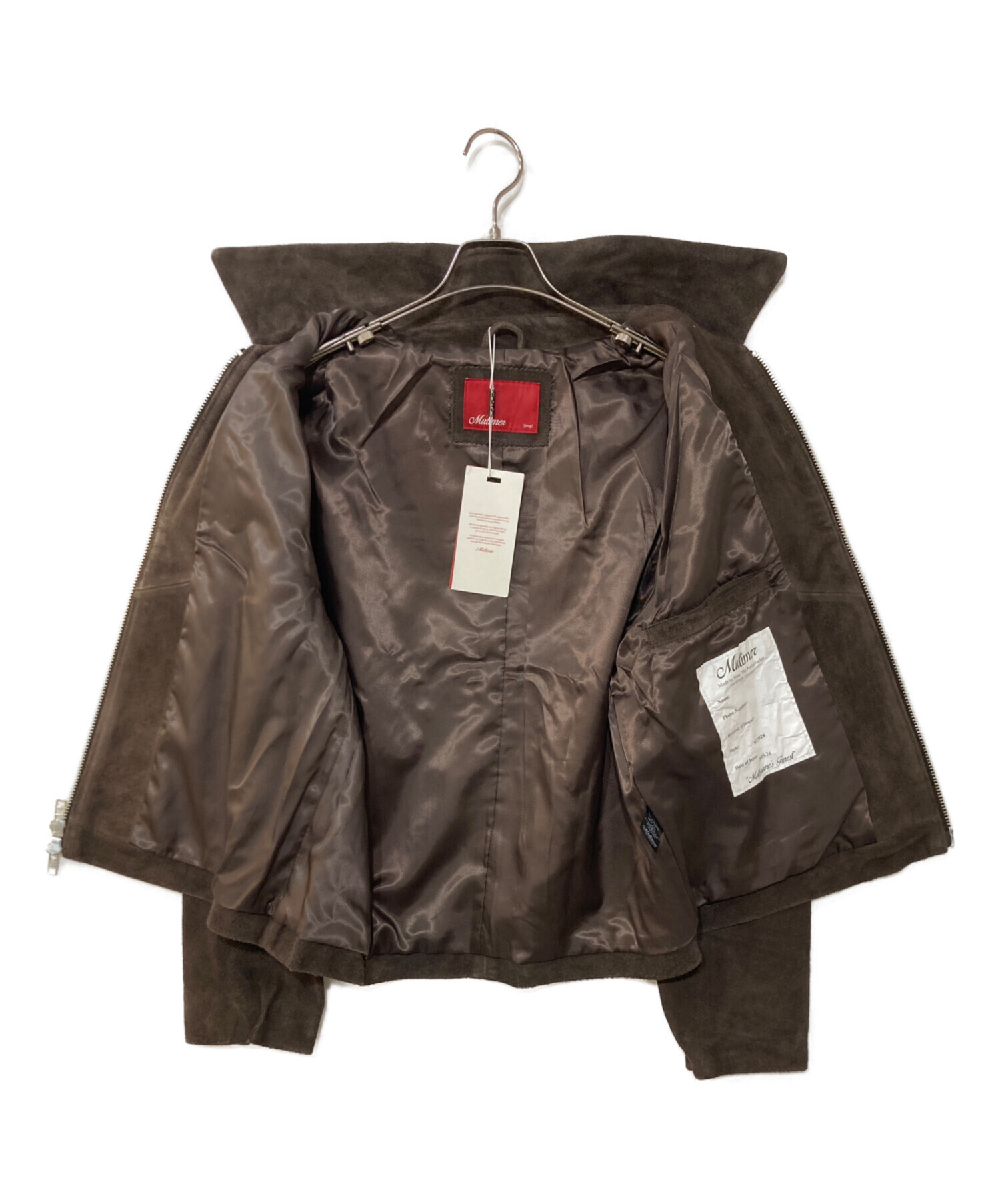 中古・古着通販】mutimer (ミューティマー) SUEDE DINNER JACKET 