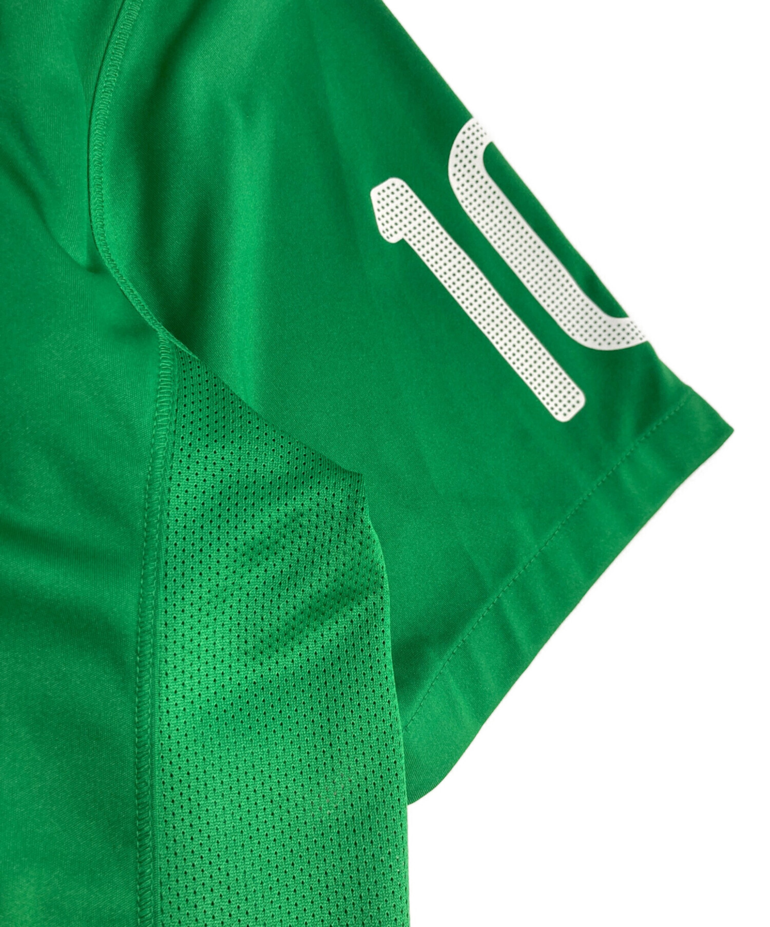 NIKE 激レアブラジル代表 トレーニングシャツ2010 緑 中古・古着通販】NIKE (ナイキ) 2010-11 BRAZIL SHIRT ブラジル代表