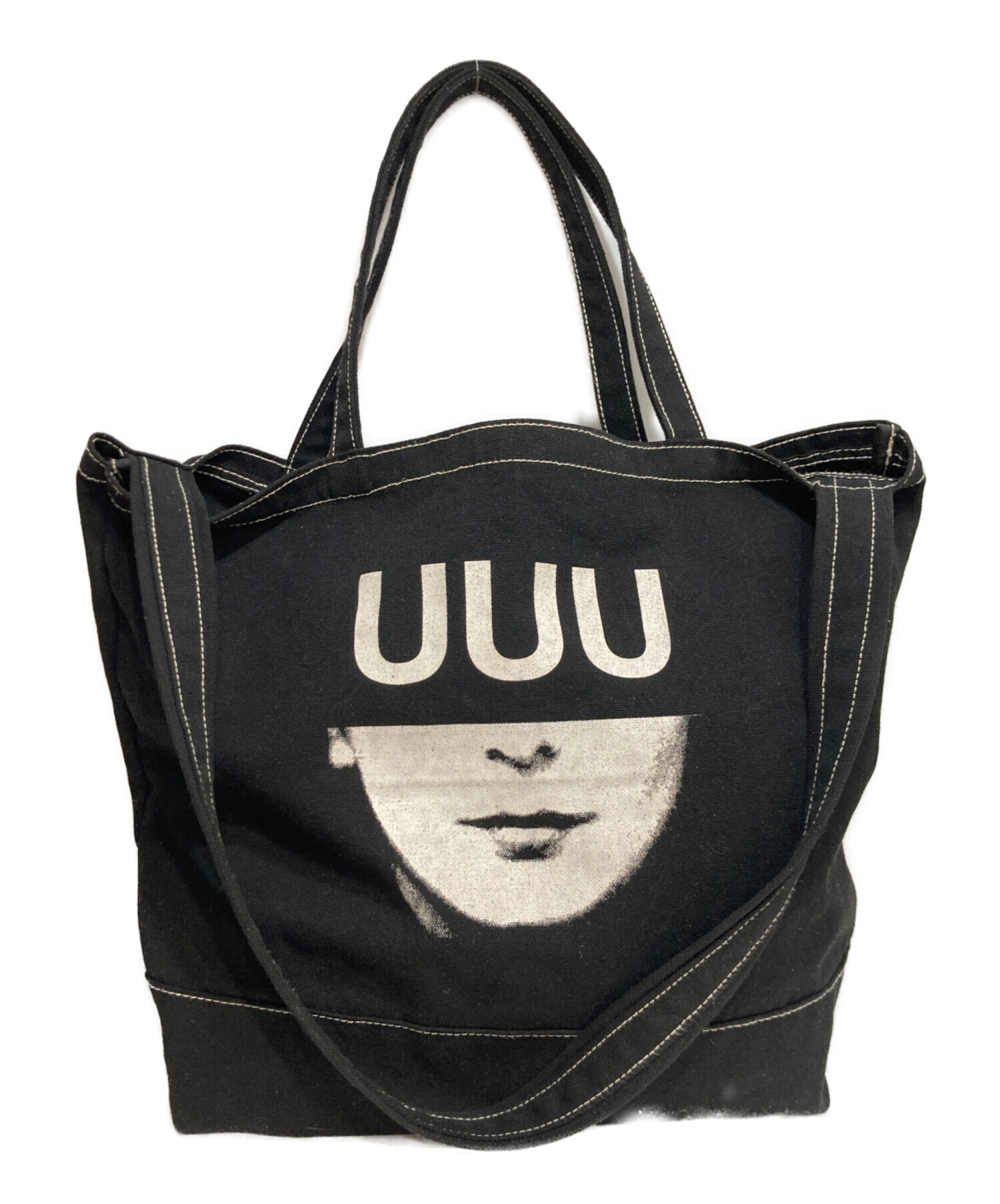 UNDERCOVERアンダーカバーUUUフェイスプリント2wayトートバック imgrc0074102198.jpg バッグ