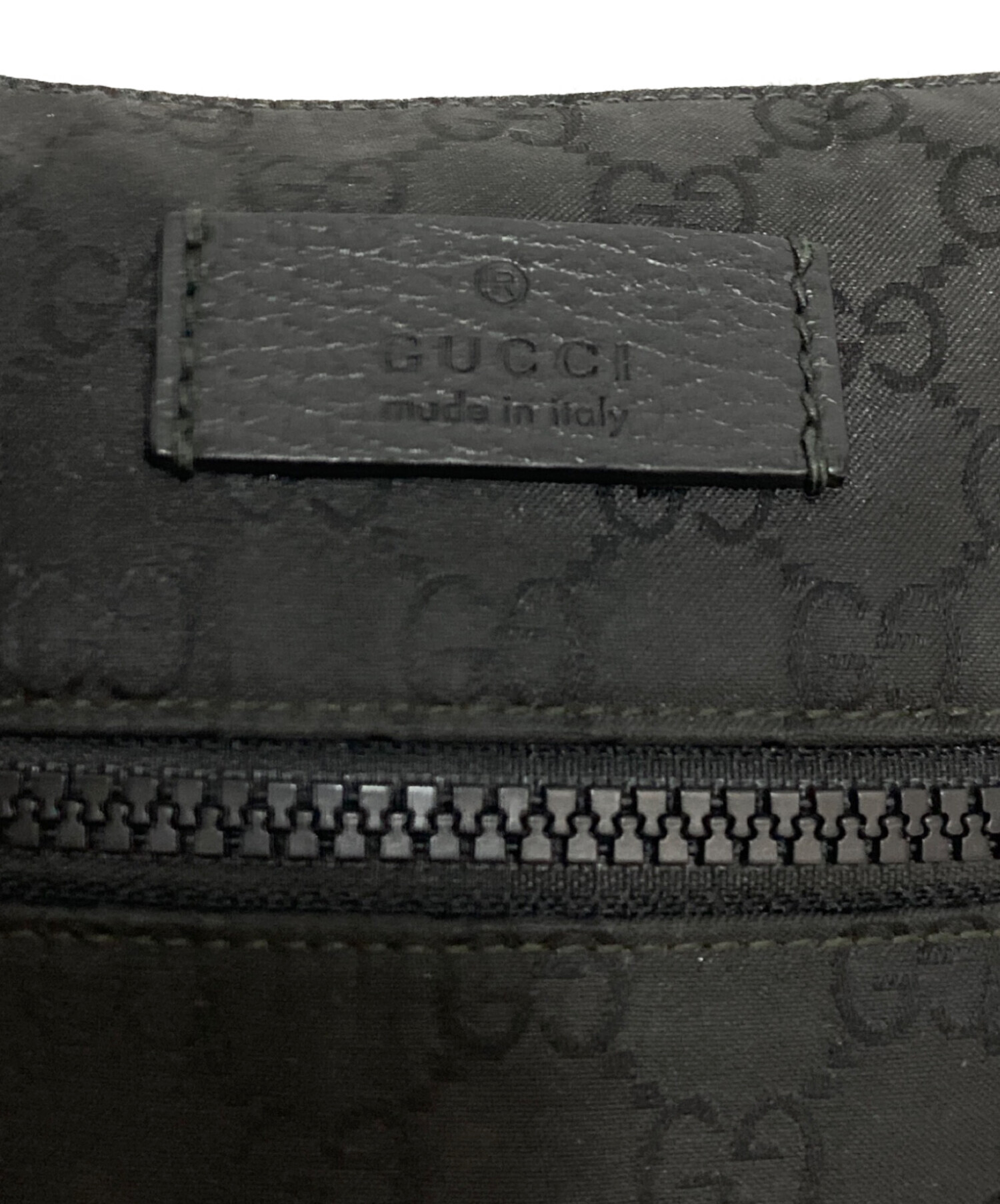 中古・古着通販】GUCCI (グッチ) GGナイロン ショルダーバッグ