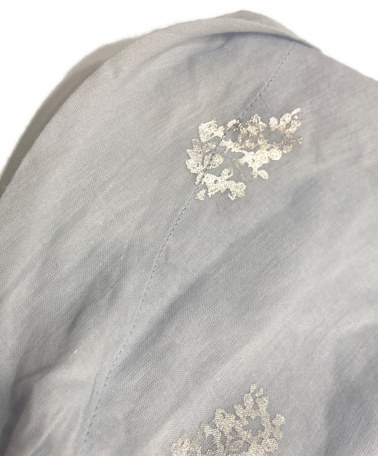中古・古着通販】ne quittez pas (ヌキテパ) Cotton Voile Foil Flower
