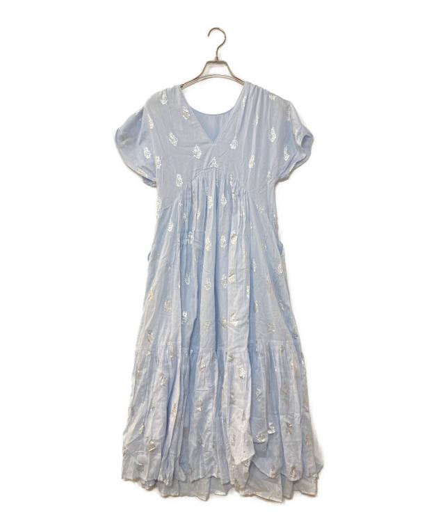 中古・古着通販】ne quittez pas (ヌキテパ) Cotton Voile Foil Flower