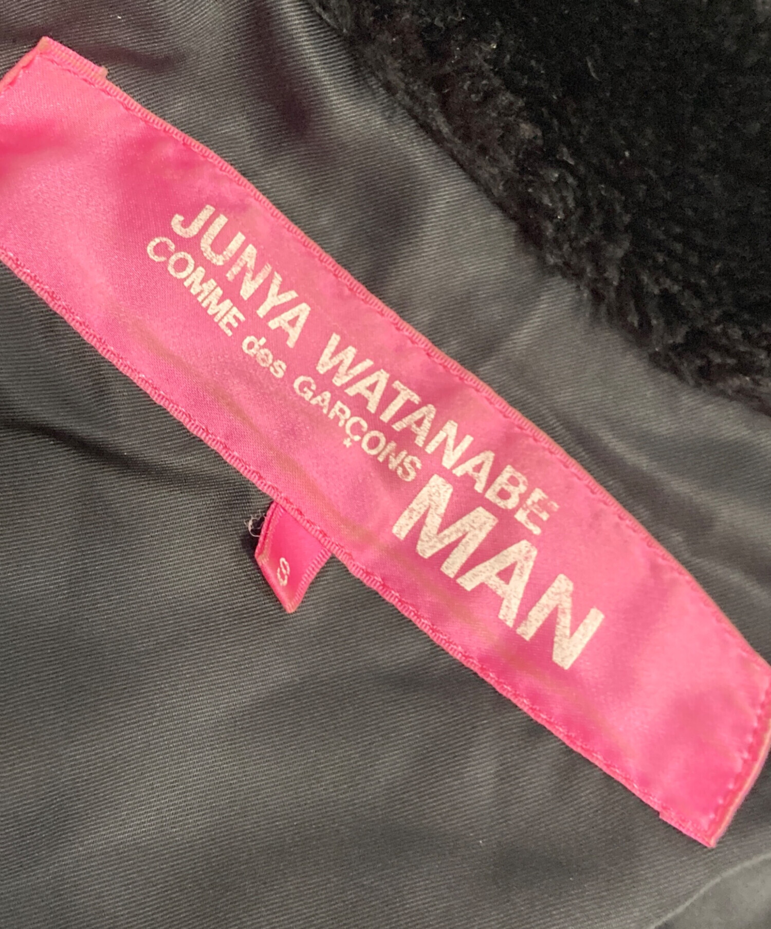 JUNYA WATANABE MAN ファー襟ショートジャケット 中古・古着通販】COMME des GARCONS JUNYA WATANABE MAN (コム デ