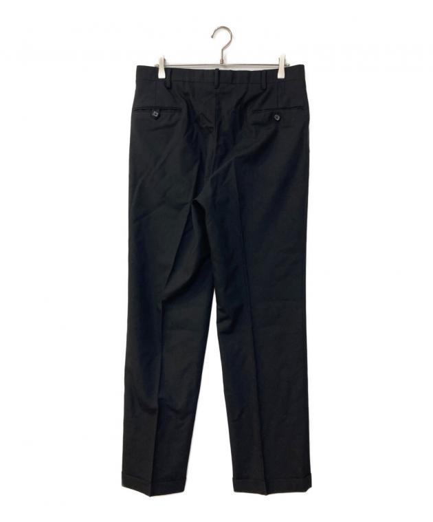 PoloByRalphLaurenラルフローレンブラックツータックスラックス 中古・古着通販】POLO RALPH LAUREN (ポロ・ラルフローレン) 2タック