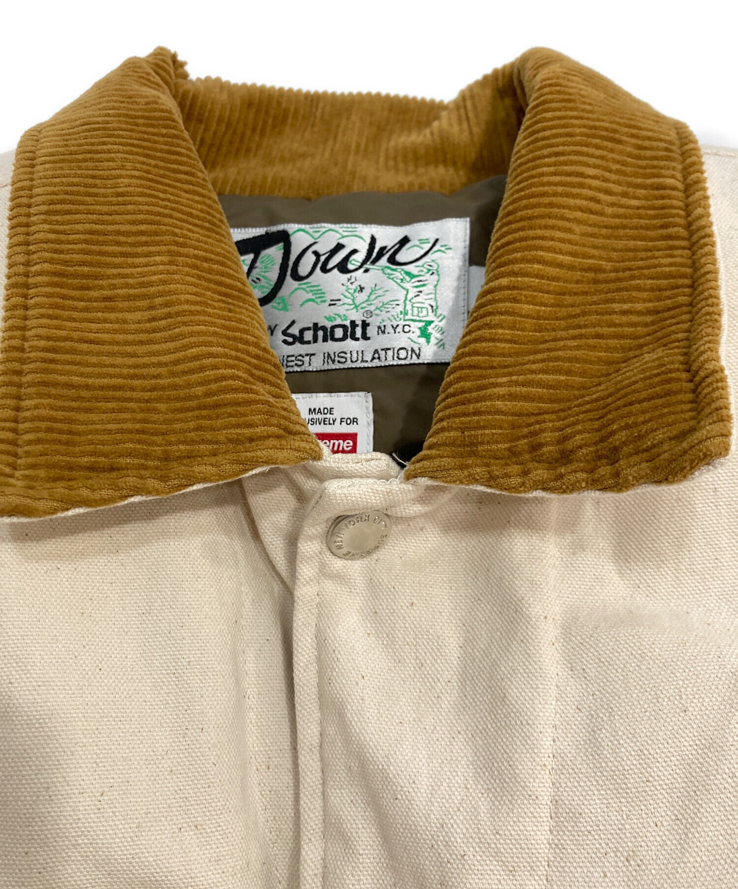中古・古着通販】Schott (ショット) SUPREME (シュプリーム) Canvas 
