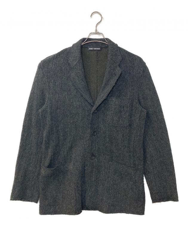 中古・古着通販】ISSEY MIYAKE (イッセイミヤケ) ツイード3Bジャケット