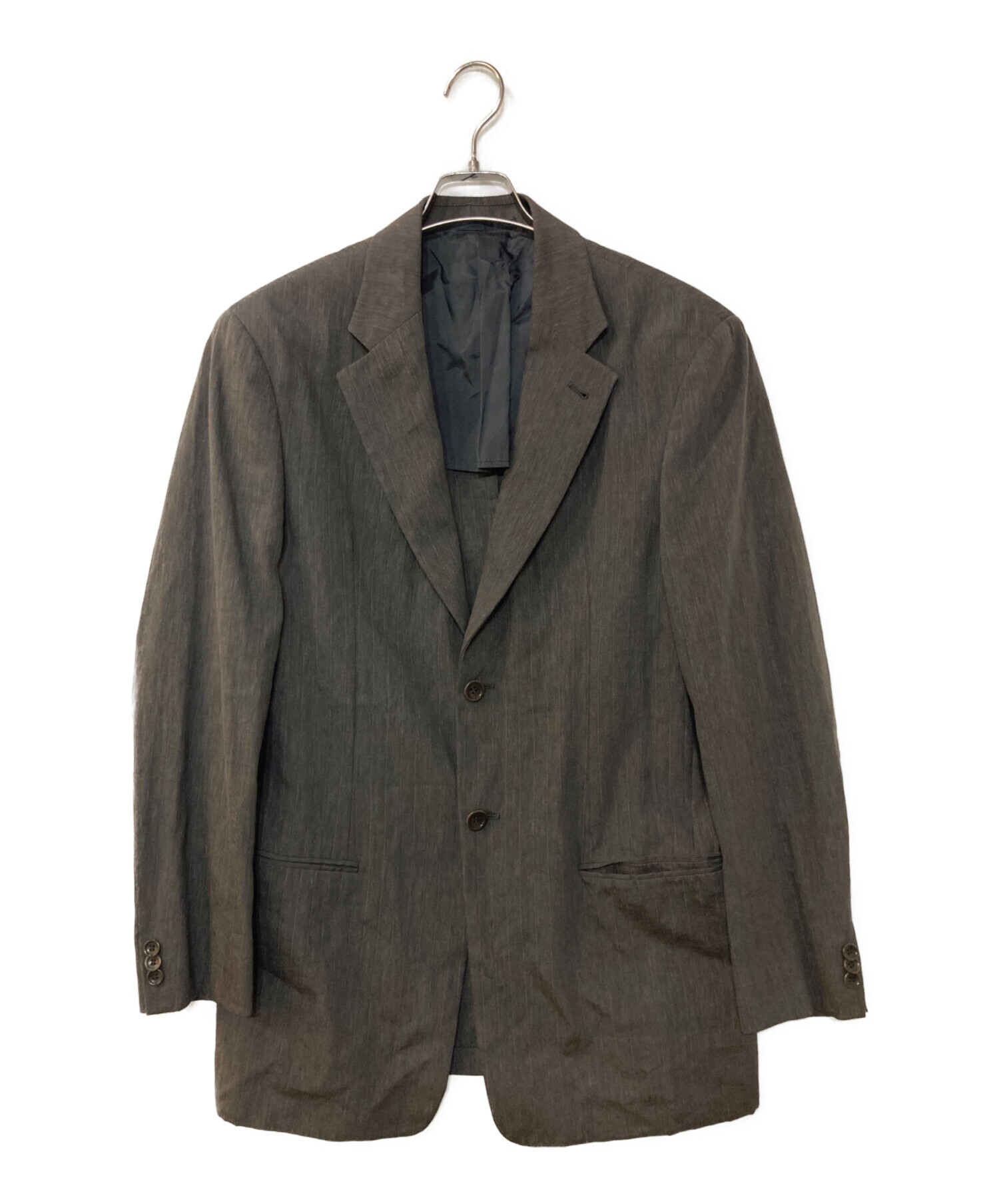美品　アルマーニ アルマーニ コレツィオーニ　ストライプ柄　スーツ　ワイドパンツ 中古・古着通販】ARMANI COLLEZIONI (アルマーニ コレツィオーニ) 2B