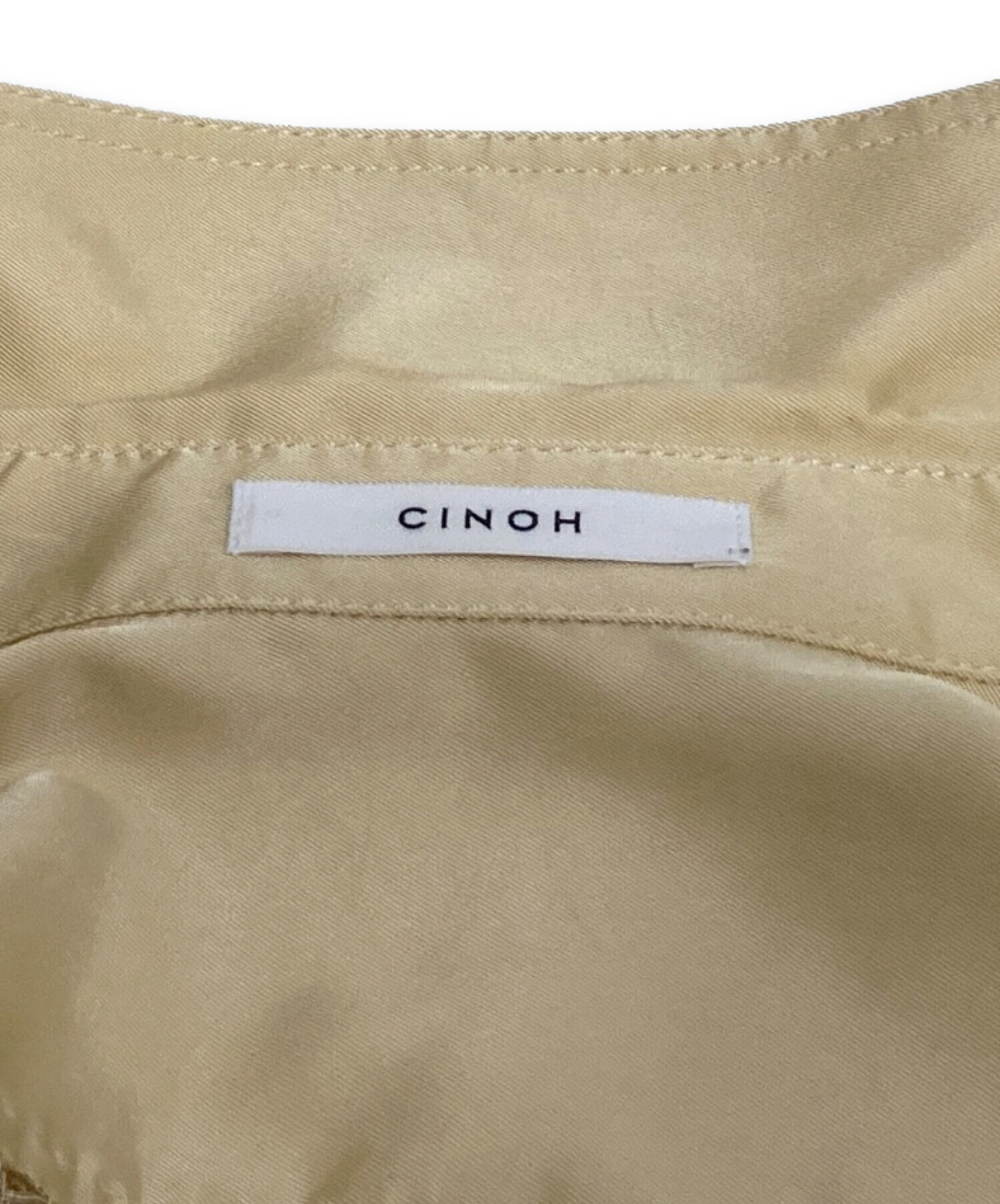 中古・古着通販】CINOH (チノ) メッシュシアーシャツ ベージュ サイズ 