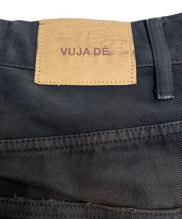 中古・古着通販】Vuja De (ヴジャデ) バギーブラックデニムパンツ