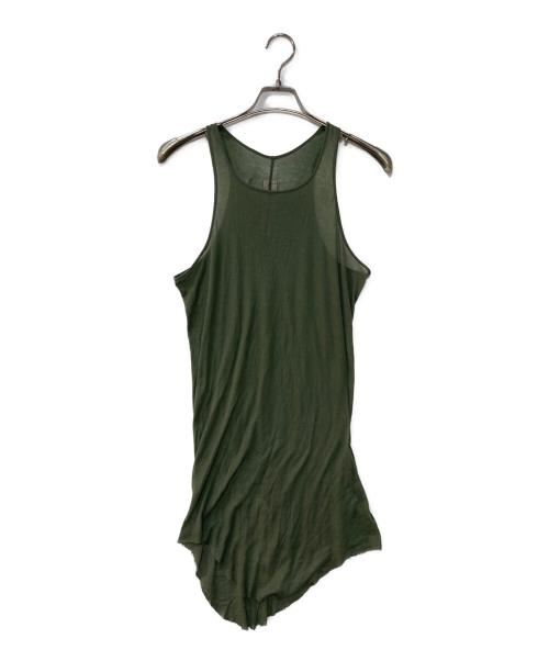 未使用タグ付き　RickOwens リックオウエンス　オープンタンク 中古・古着通販】RICK OWENS (リックオウエンス) BASIC TANKTOP