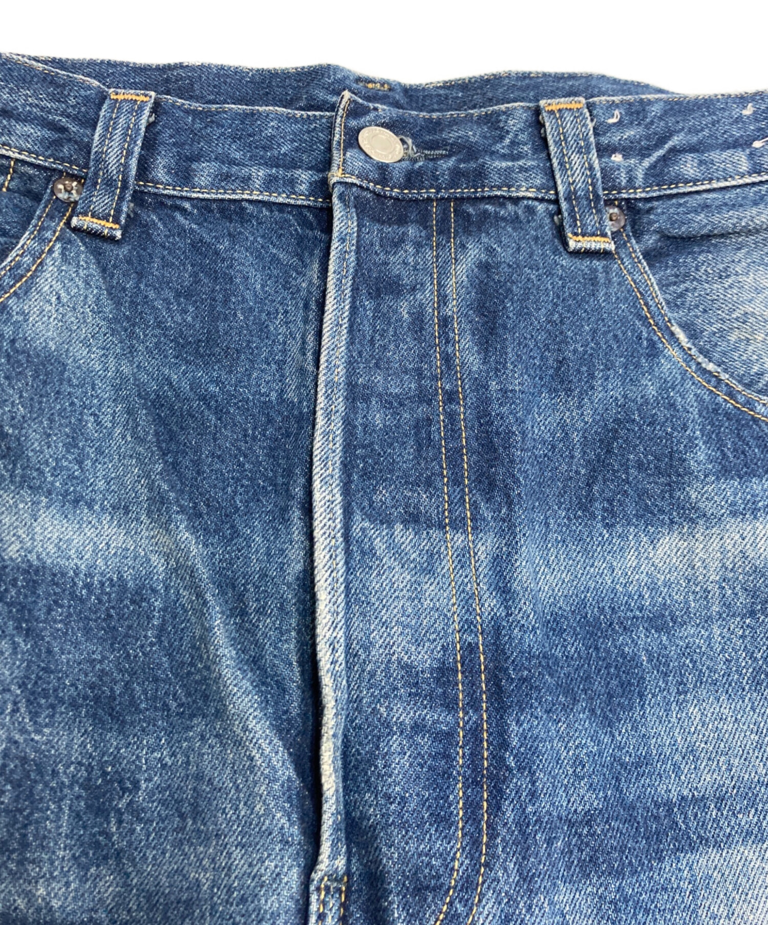 エイチビューティーアンドユース インディゴ デニムパンツ 中古・古着通販】H BEAUTY&YOUTH (エイチ ビューティー&ユース