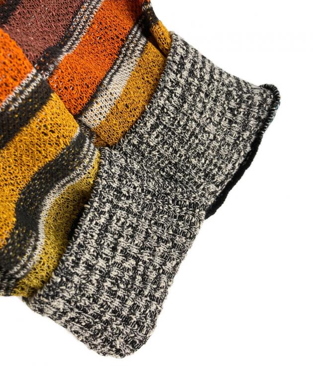 中古・古着通販】MISSONI (ミッソーニ) ボーダーニットカーディガン