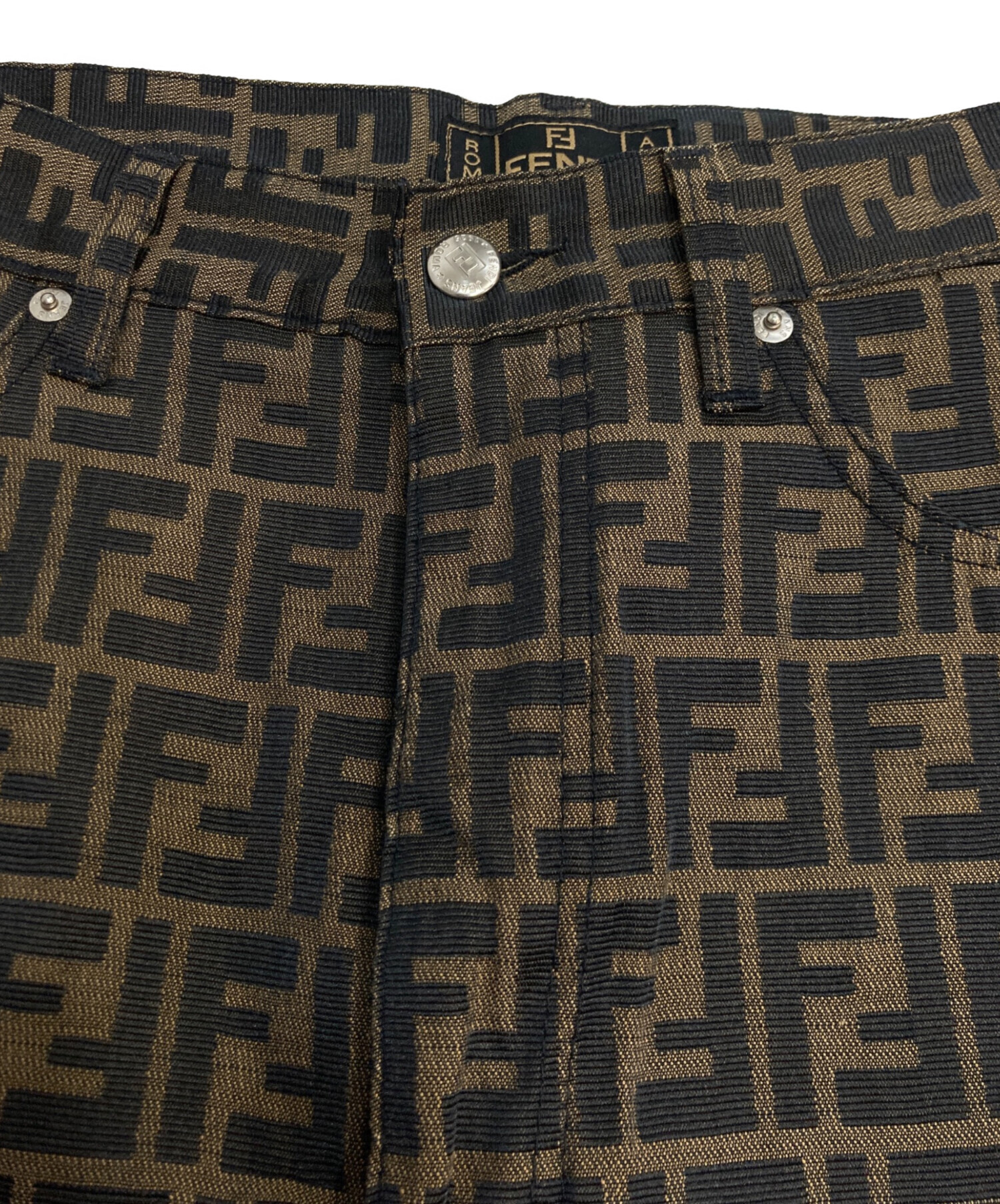 中古・古着通販】FENDI JEANS (フェンディ ジーンズ) ズッカ柄