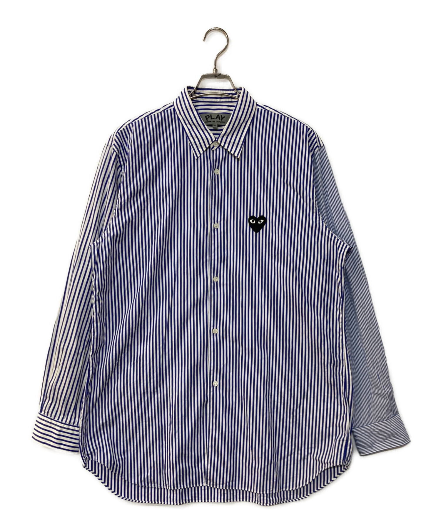 SALE！COMME des GARÇONS PLAY ストライプシャツ 中古・古着通販】PLAY COMME des GARCONS (プレイコムデギャルソン