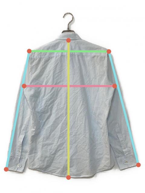 ■41■マルジェラ■18ss■バックカットオフロングシャツ■6494 中古・古着通販】Maison Margiela (メゾンマルジェラ) 長袖シャツ
