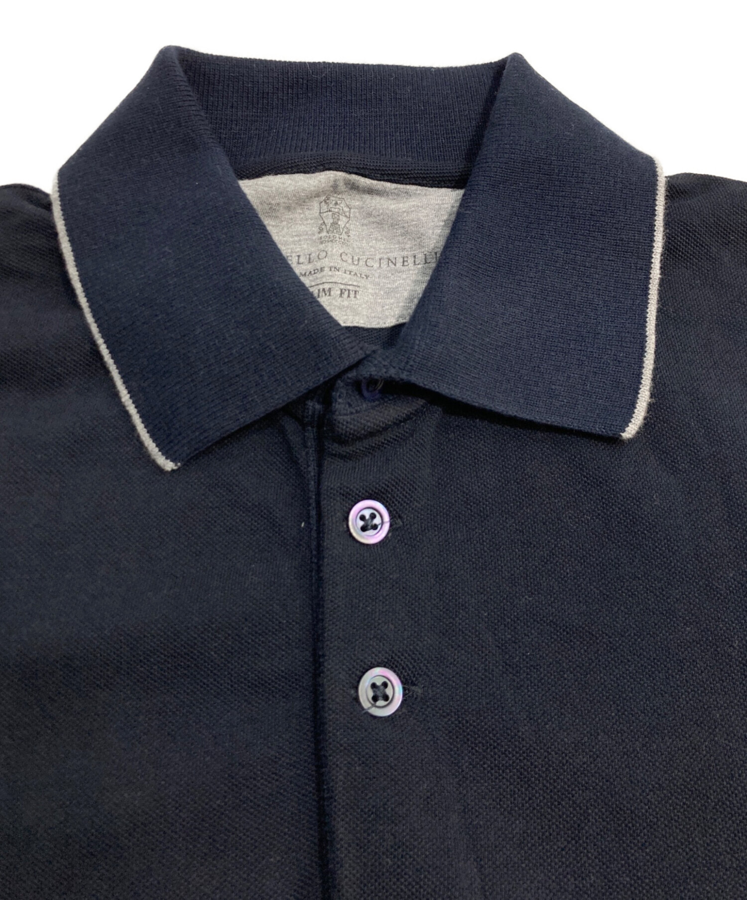 BRUNELLO CUCINELLI ブルネロクチネリ ポロシャツ 半袖 中古・古着通販】BRUNELLO CUCINELLI (ブルネロクチネリ) polo shirt