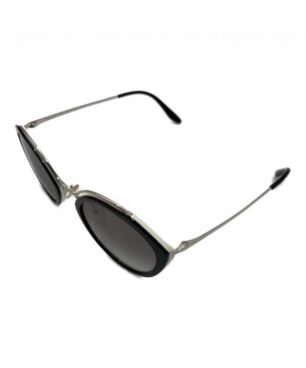 PRADA ブラック キャットアイ サングラス　最終価格 中古・古着通販】PRADA (プラダ) キャットアイ サングラス ブラック