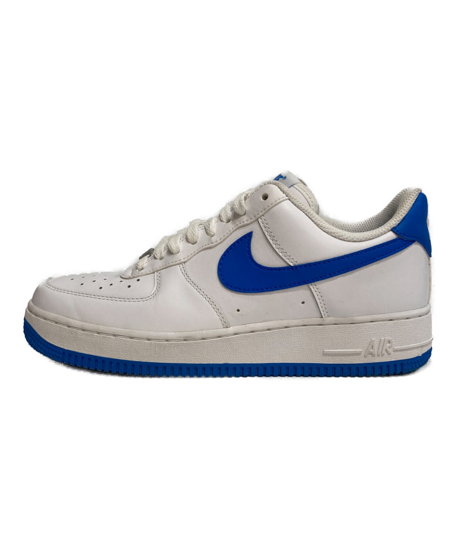 ポ*リ様 NIKE Air Force 1 ローカット ホワイト ブルー 中古・古着通販】NIKE (ナイキ) Air Force 1 Low 