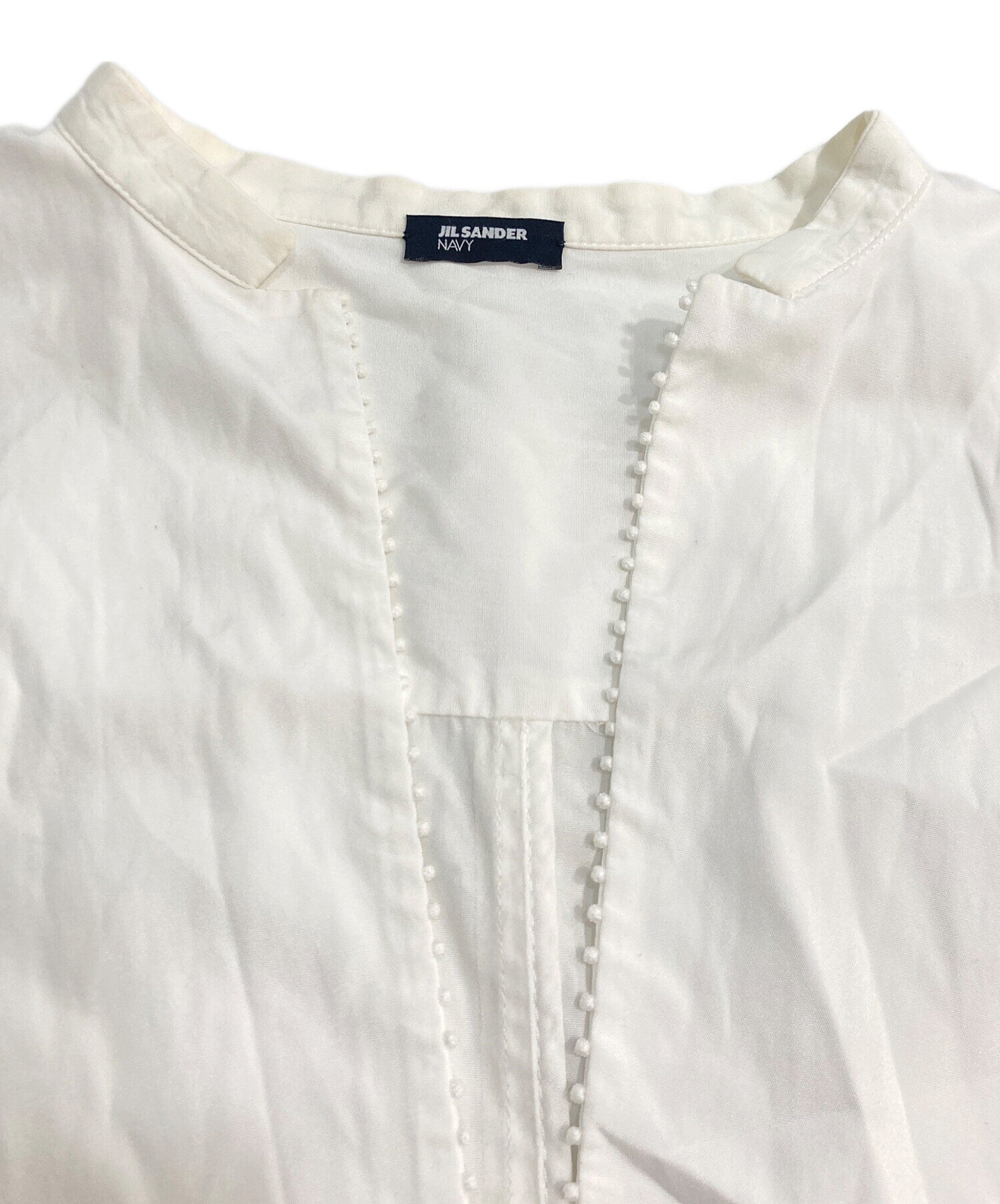 中古・古着通販】JIL SANDER NAVY (ジルサンダー ネイビー) スキッパー