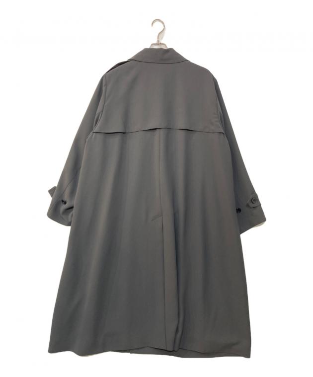 中古・古着通販】Lui's (ルイス) ワイドトレンチコート グレー サイズ