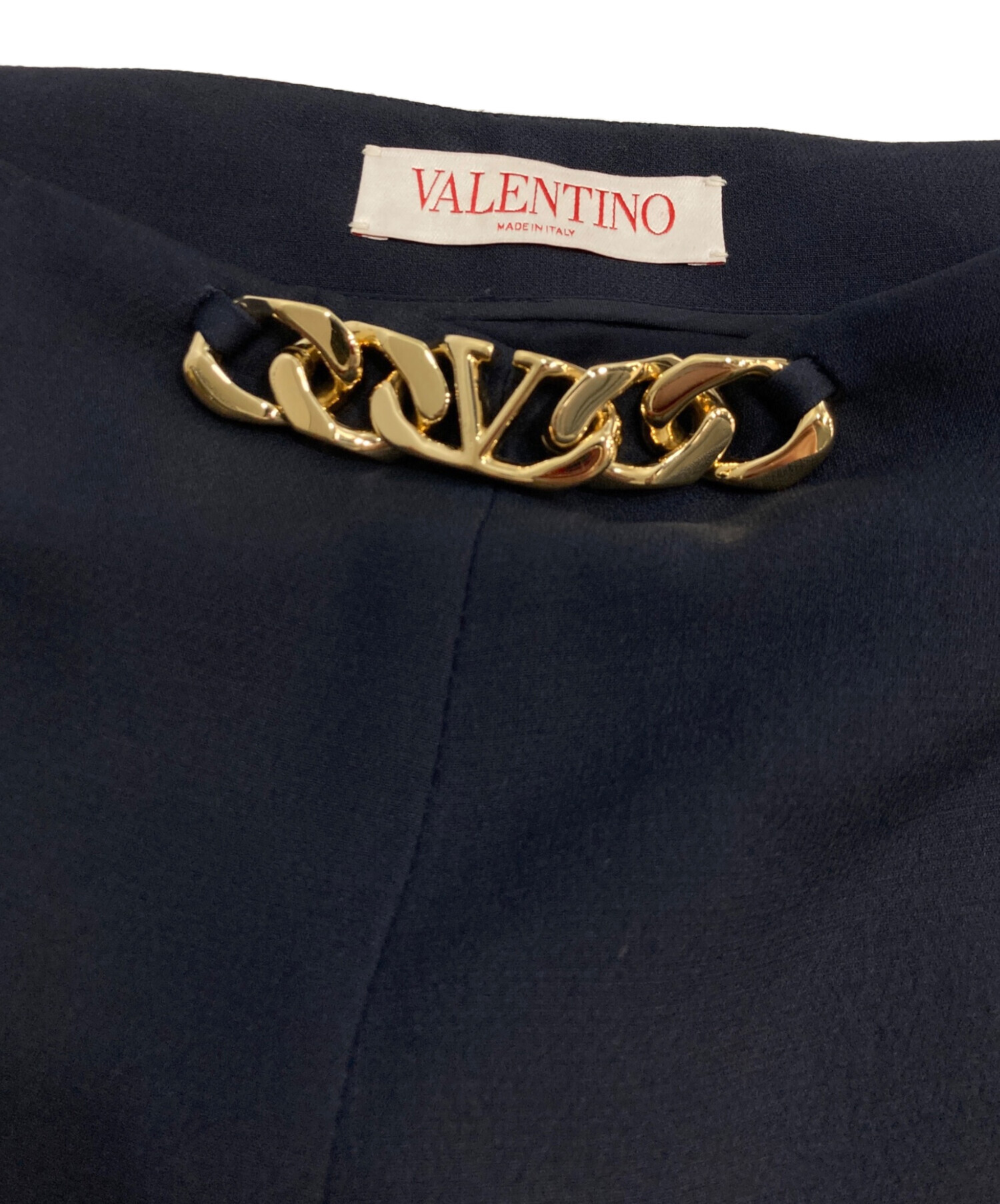 中古・古着通販】VALENTINO (ヴァレンティノ) ロゴチェーンショート
