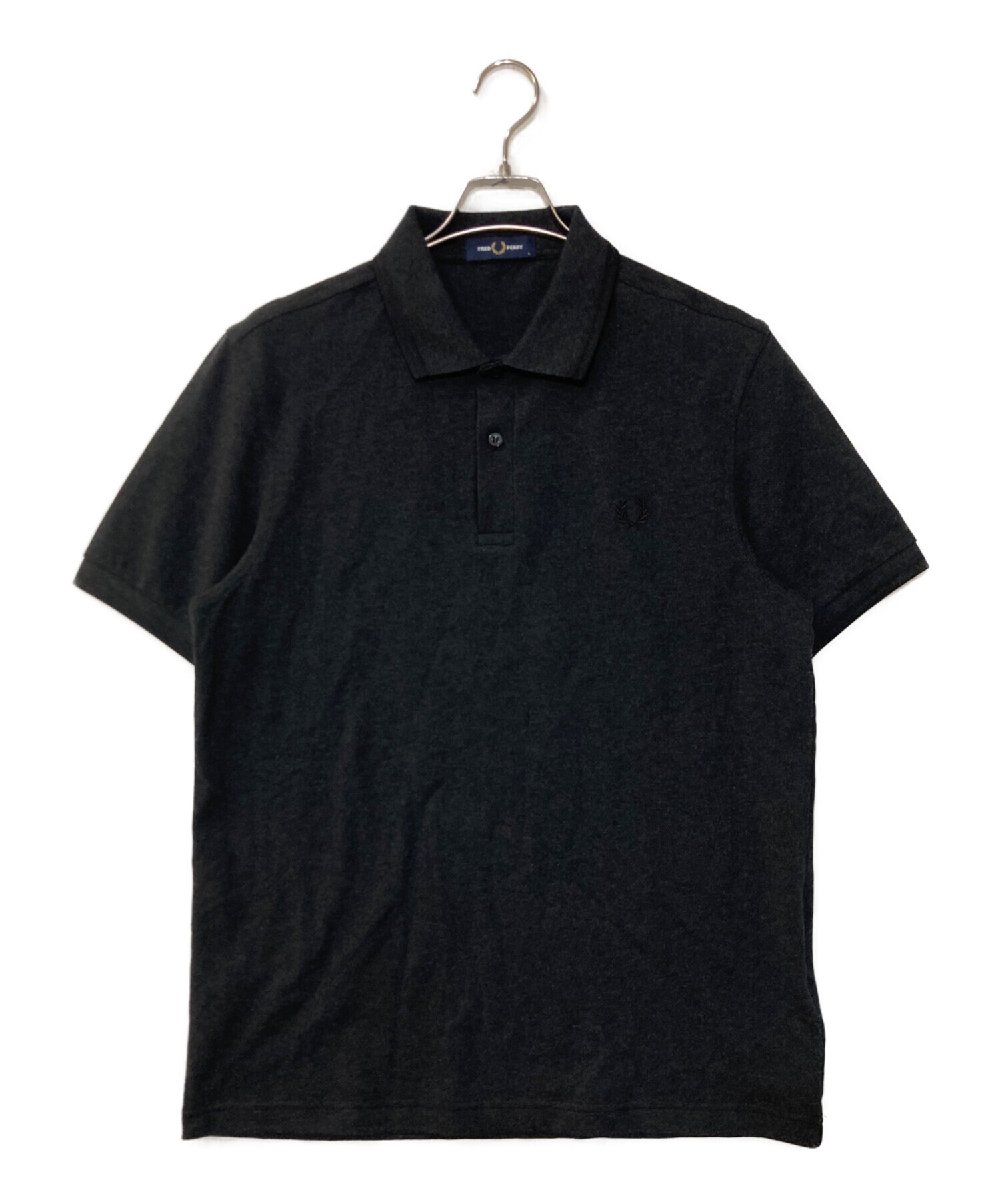 【(値下げ)Fred Perry】(新品・未使用) ブラック ポロシャツ 中古・古着通販】FRED PERRY (フレッドペリー) The Fred Perry Shirt