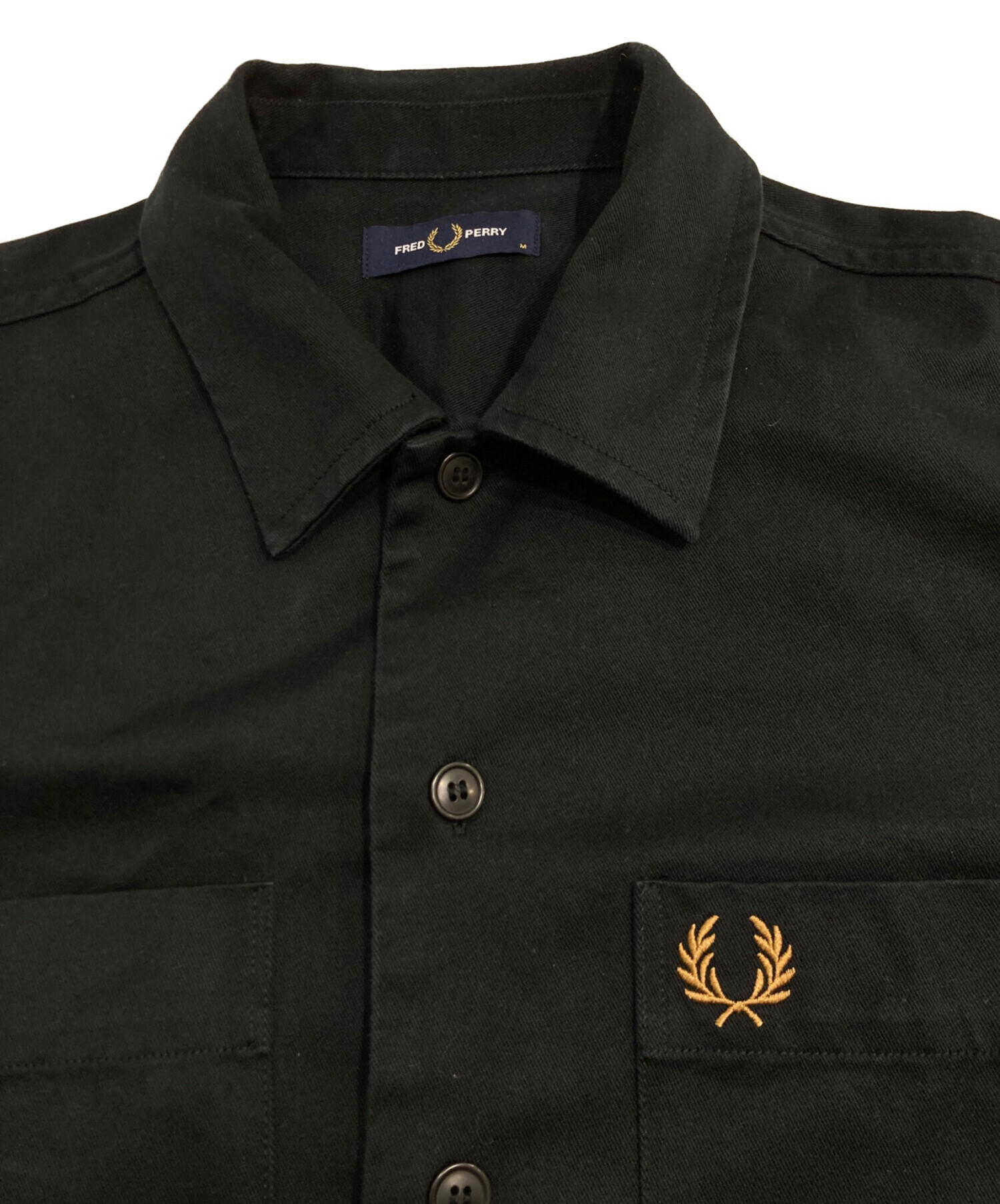 中古・古着通販】FRED PERRY (フレッドペリー) Twill Overshirt シャツ