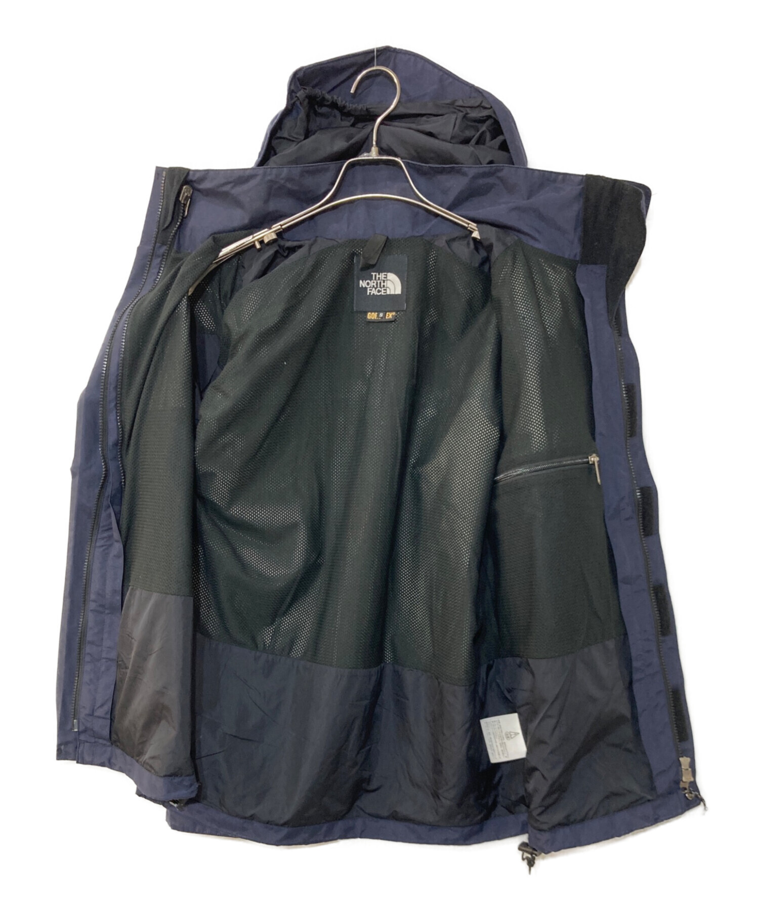 THE NORTH FACE ノースフェイス マウンテンジャケット 古着 紺×黒 中古・古着通販】THE NORTH FACE (ザ ノース フェイス) ライト
