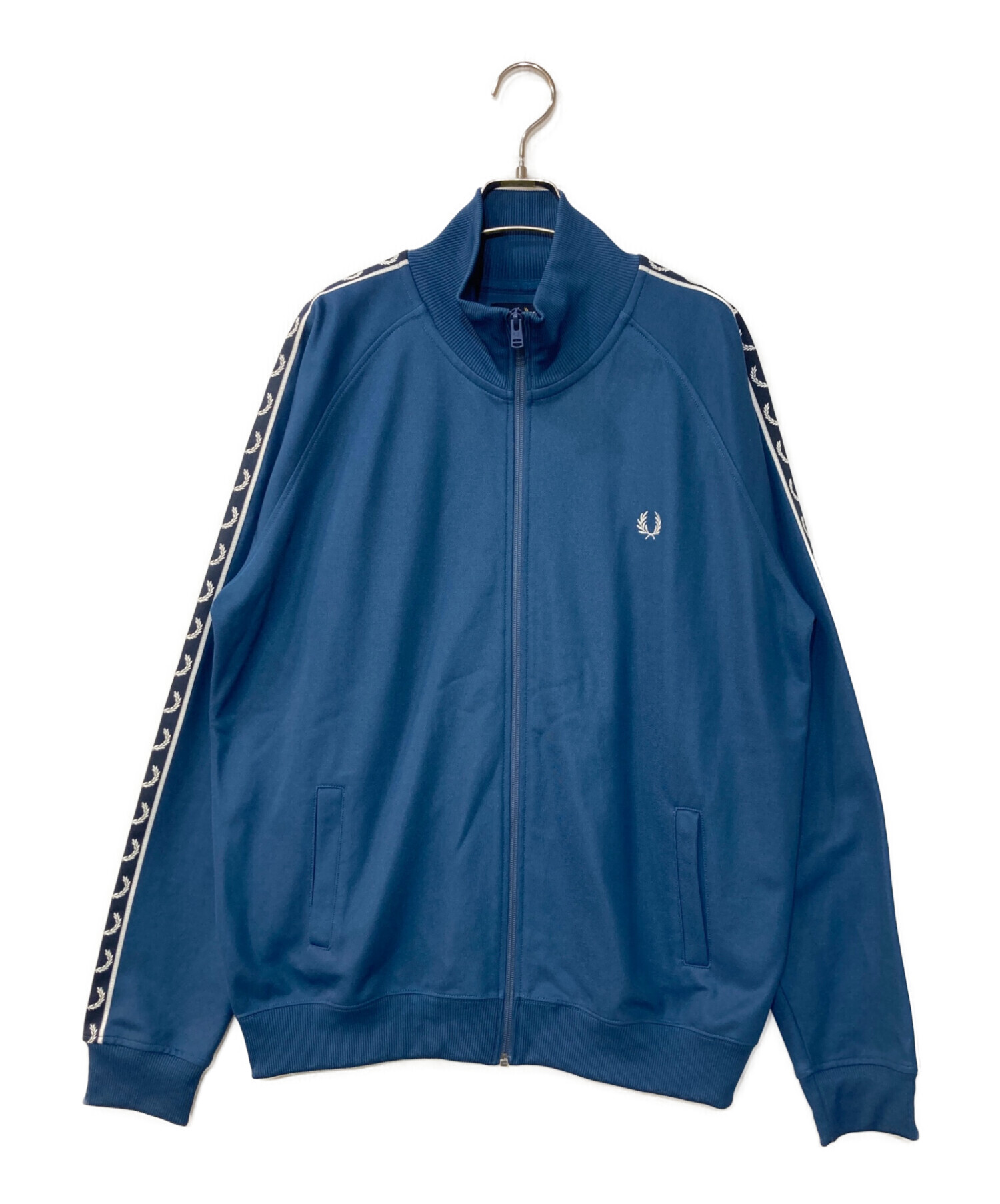 S*e様 Fred Perry 青 トラックジャケット 中古・古着通販】FRED PERRY (フレッドペリー) Taped Track Jacket