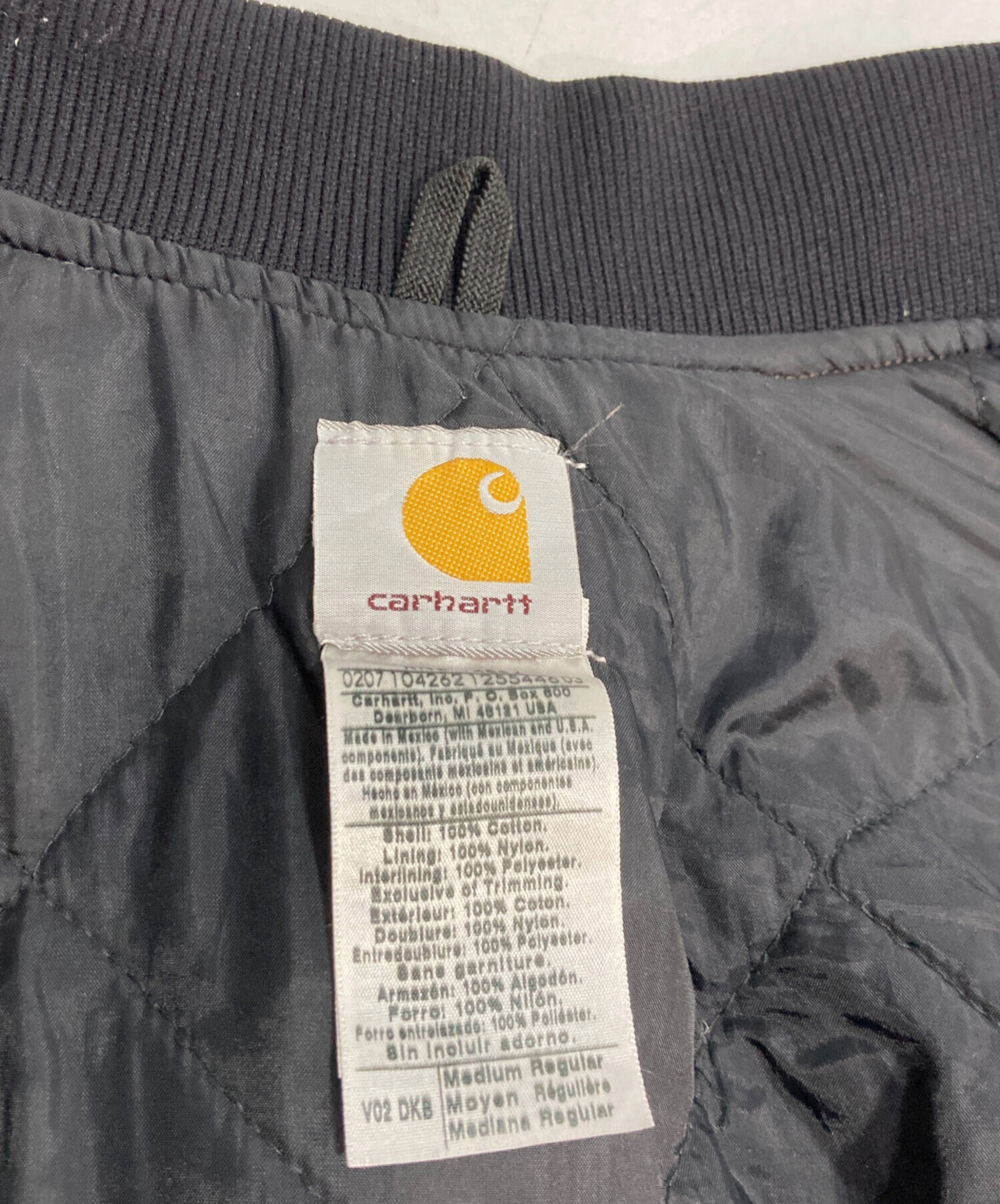 中古・古着通販】CarHartt (カーハート) 裏キルティングダックベスト